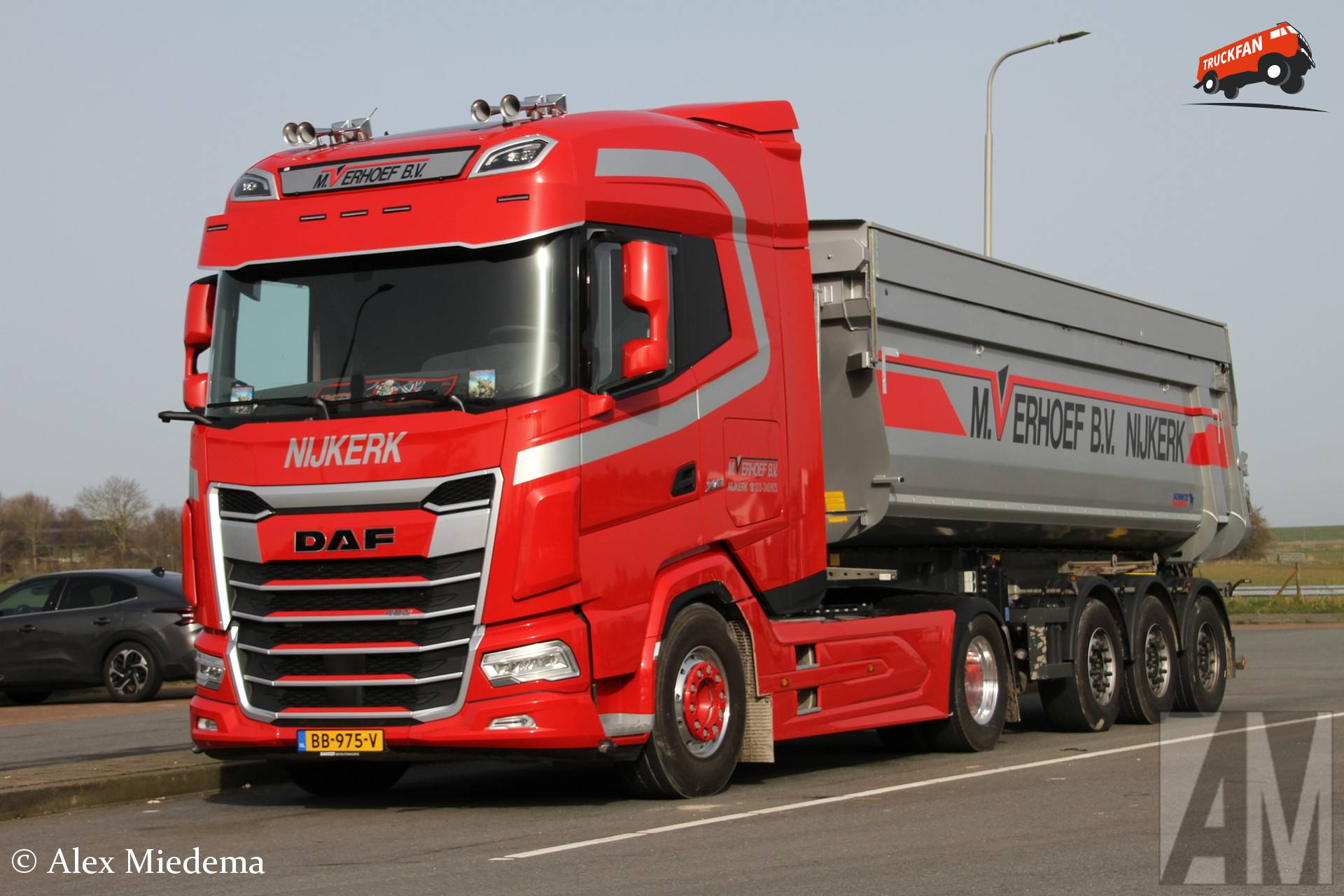 DAF XG van M. Verhoef bij De Zingende Wielen