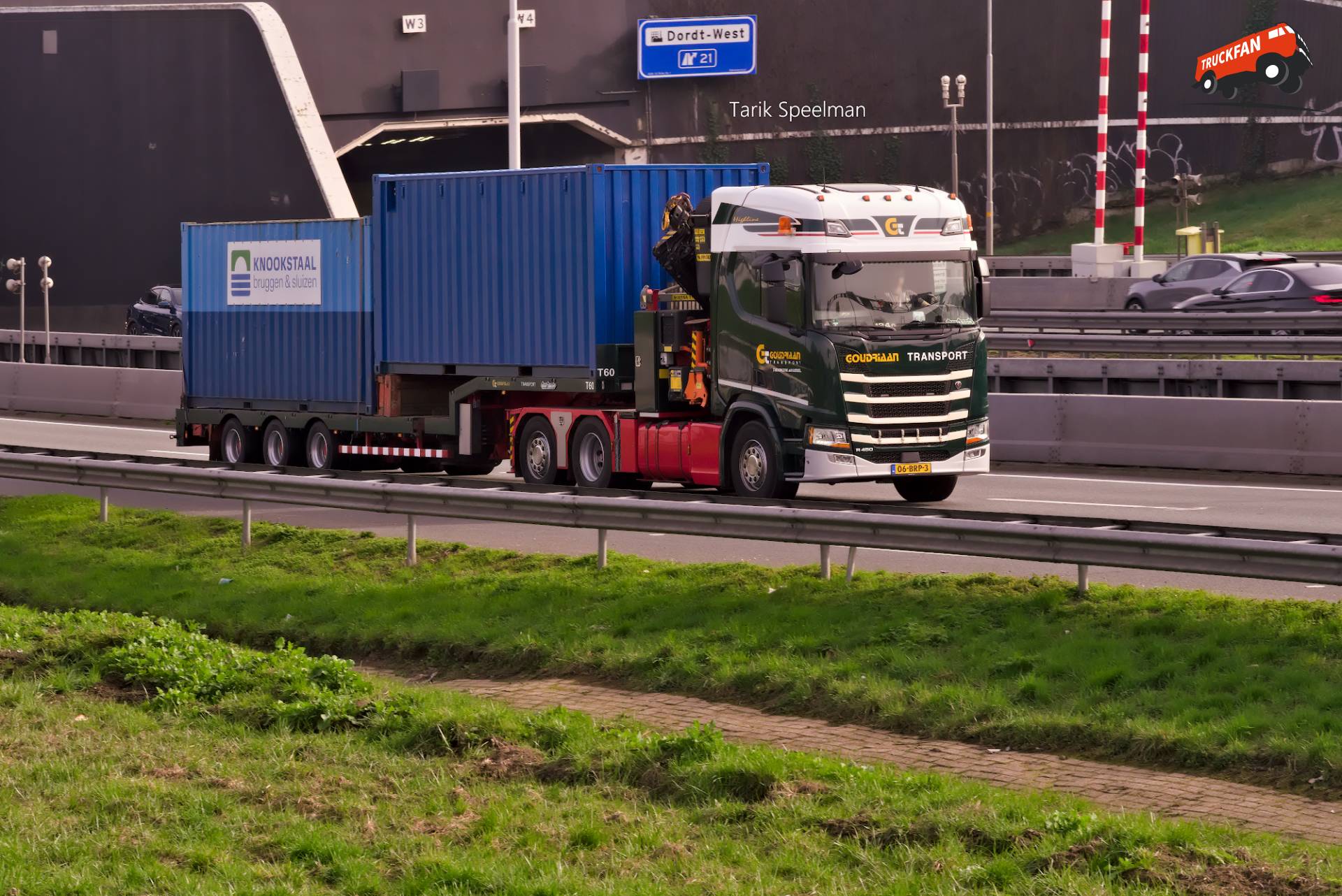 Scania R450 vrachtwagen met kenteken 06-BRP-3