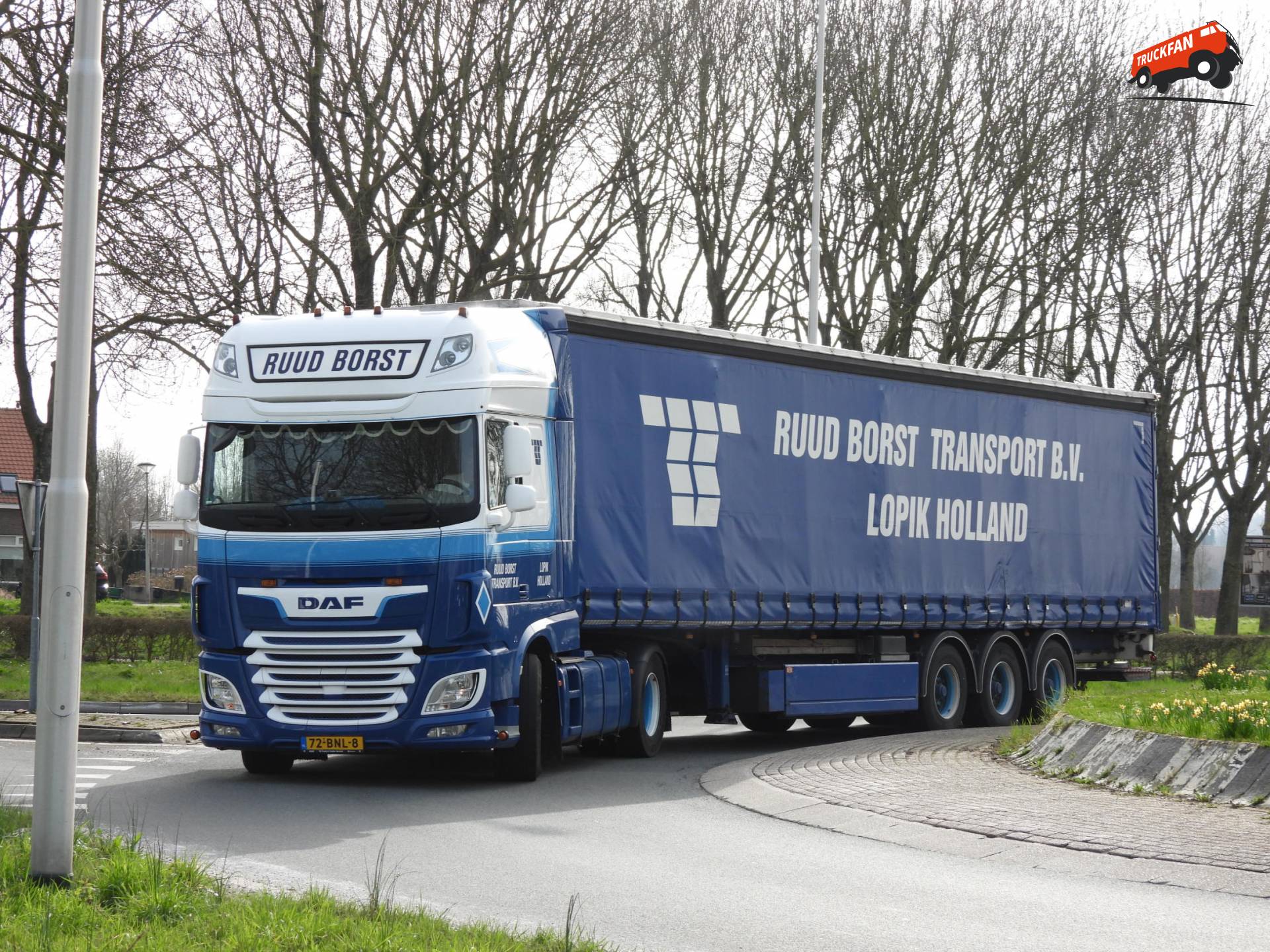 DAF XF Euro 6 bij Henri Dunantplein Schoonhoven 2026