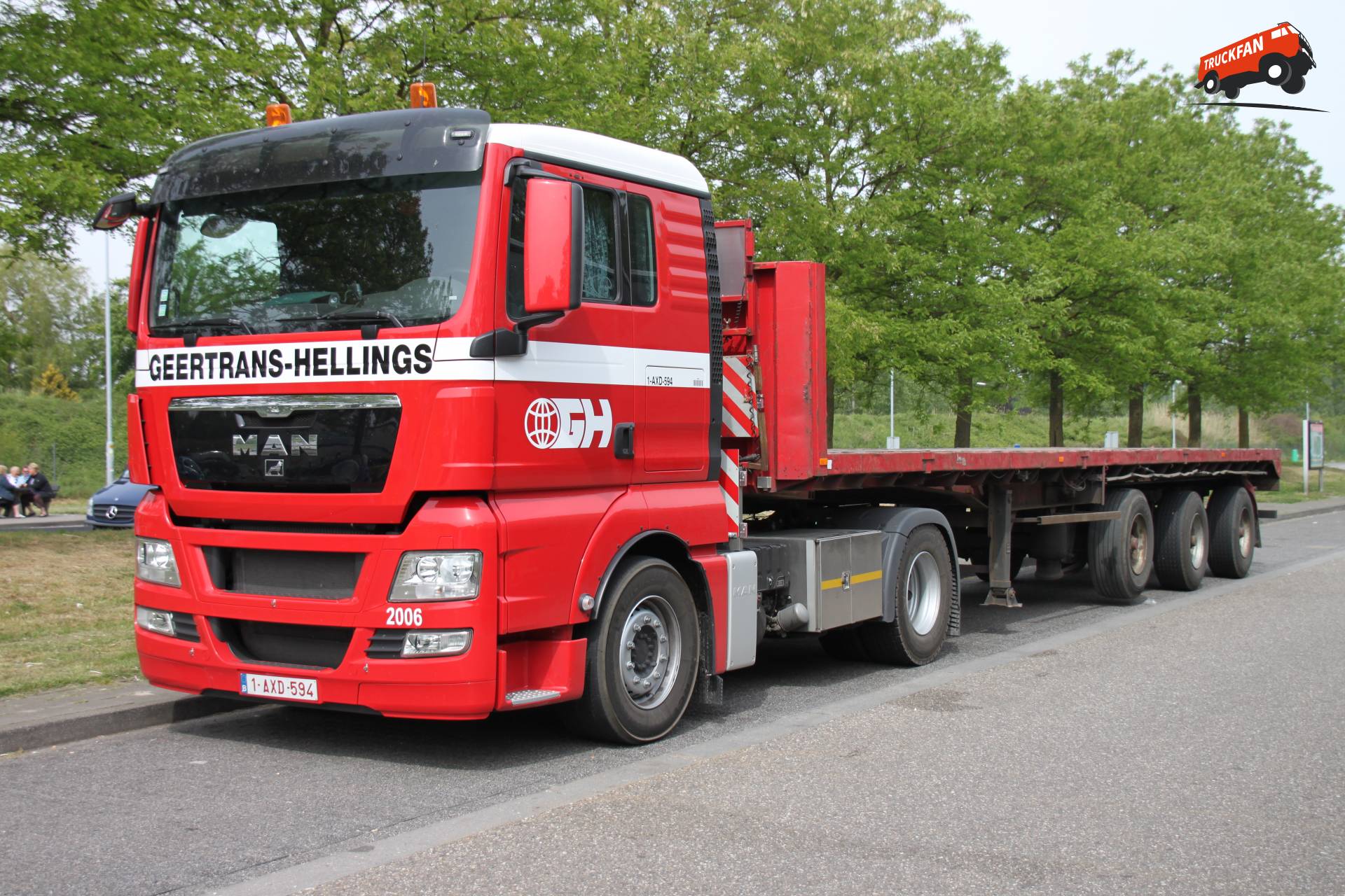 MAN TGX truck van Geertrans-Hellings