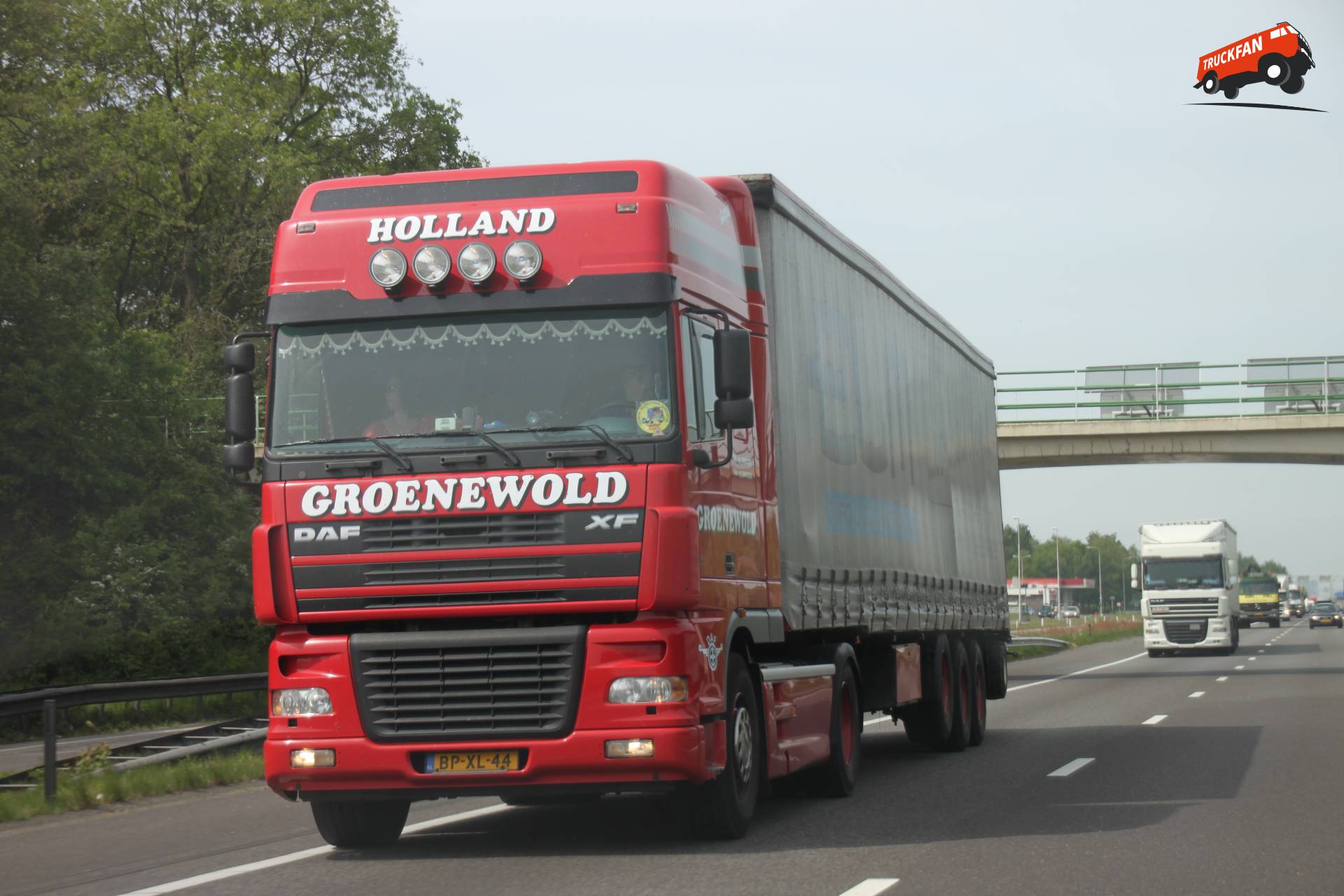 DAF XF95 truck by Groenewold Transport