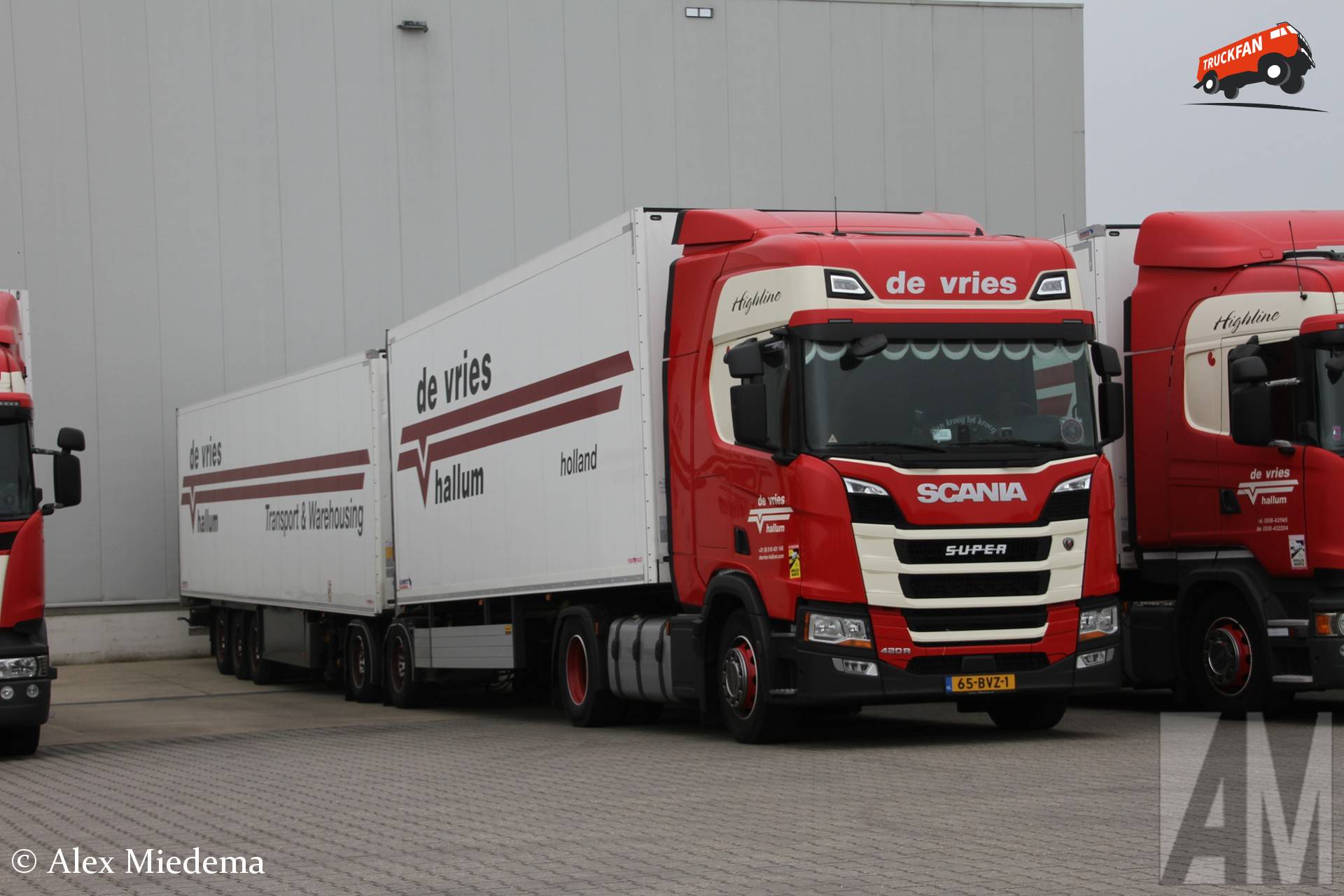 Scania 420R lzv van De Vries