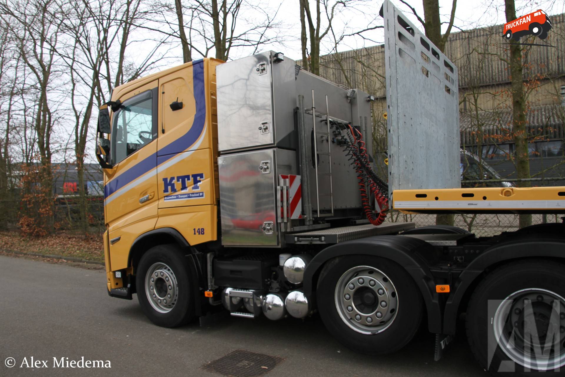 KTF Volvo FH16 heavy transport vehicle