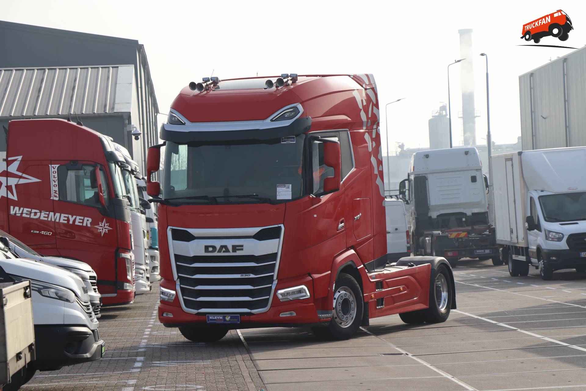DAF XG+ bij binnenkomst Kleyn Trucks