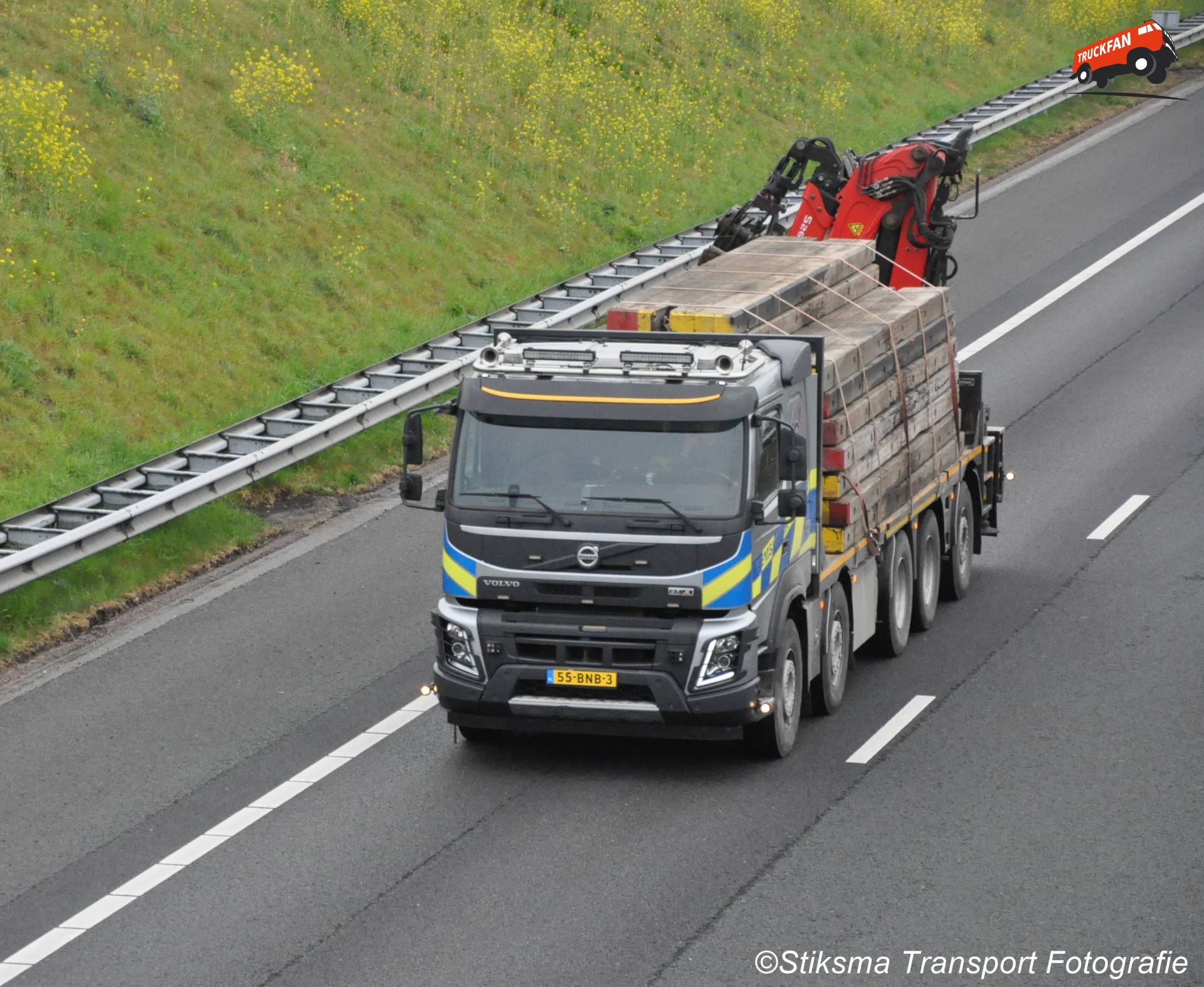 Volvo FMX 3e generatie open laadbak vrachtwagen
