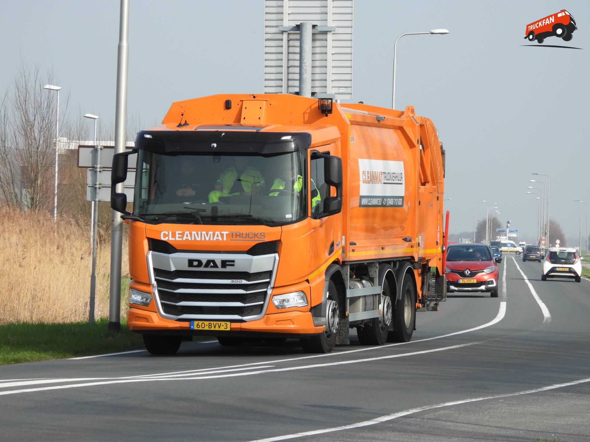 DAF XD 300 FAG van 2023 op N210 Schoonhoven