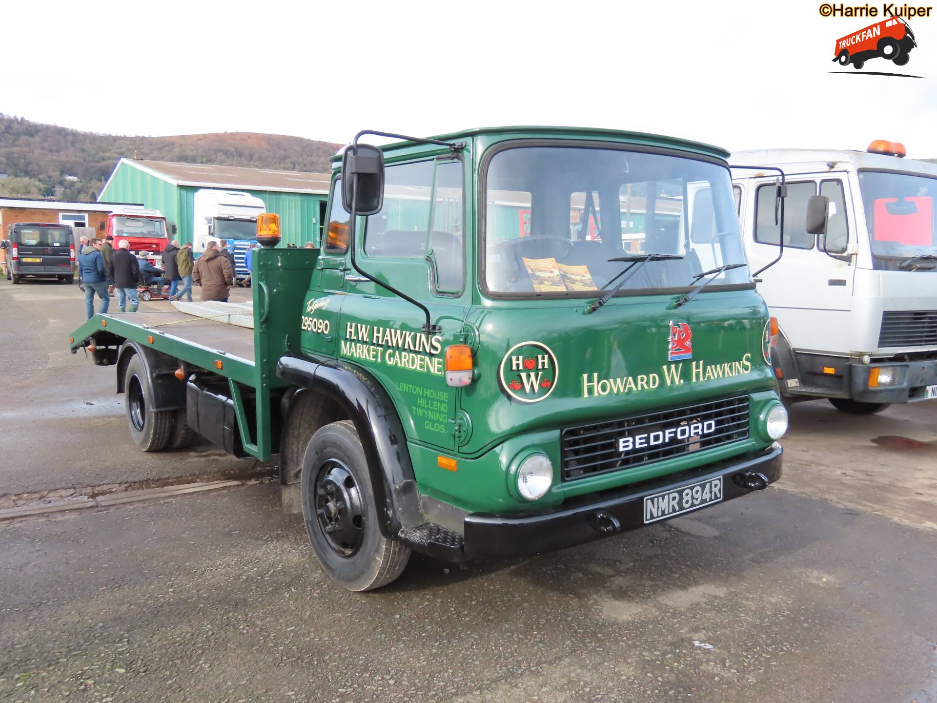 Onbekende Bedford machine op Malvern evenement