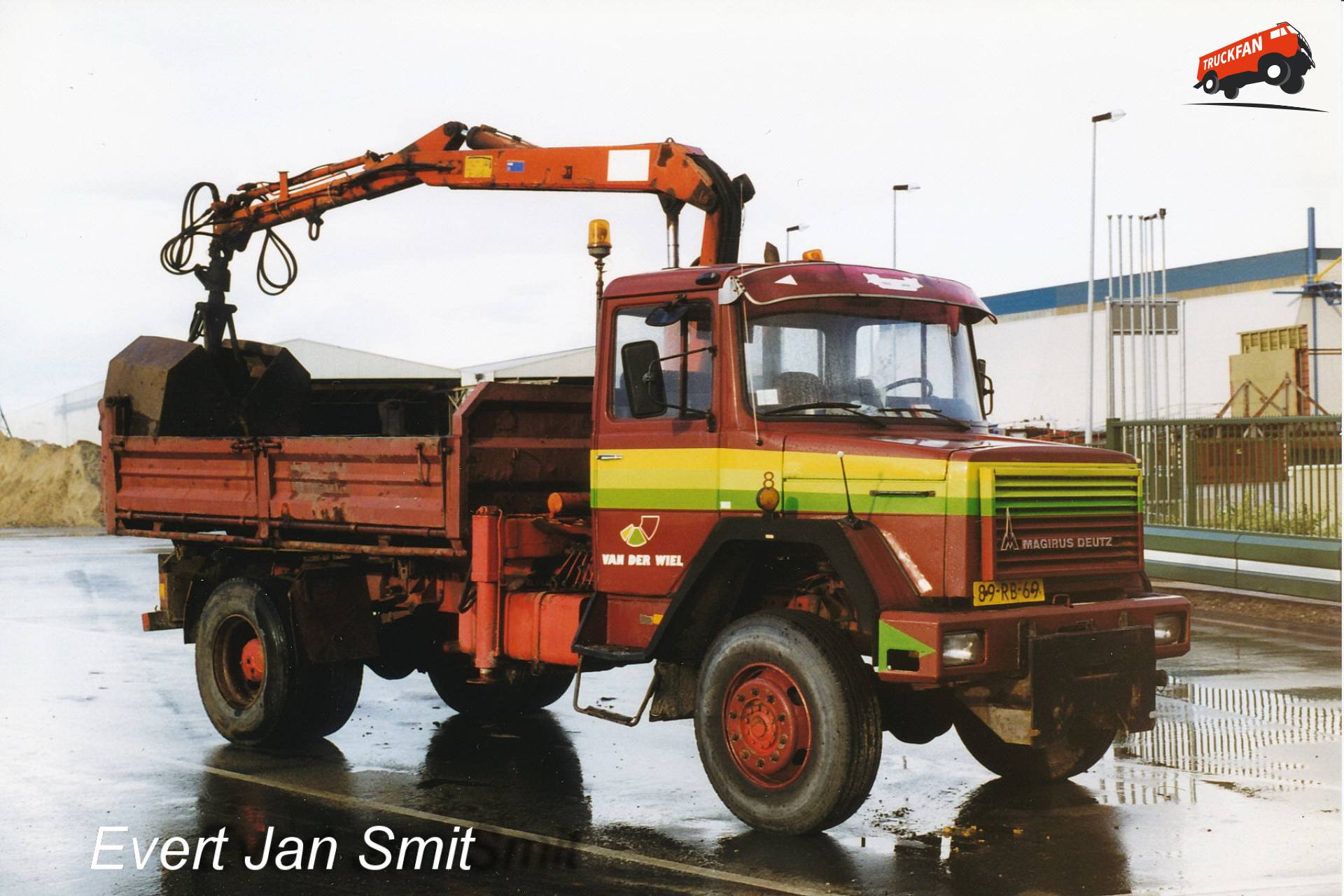 Magirus Deutz 4x4 klusjesauto met korte neus
