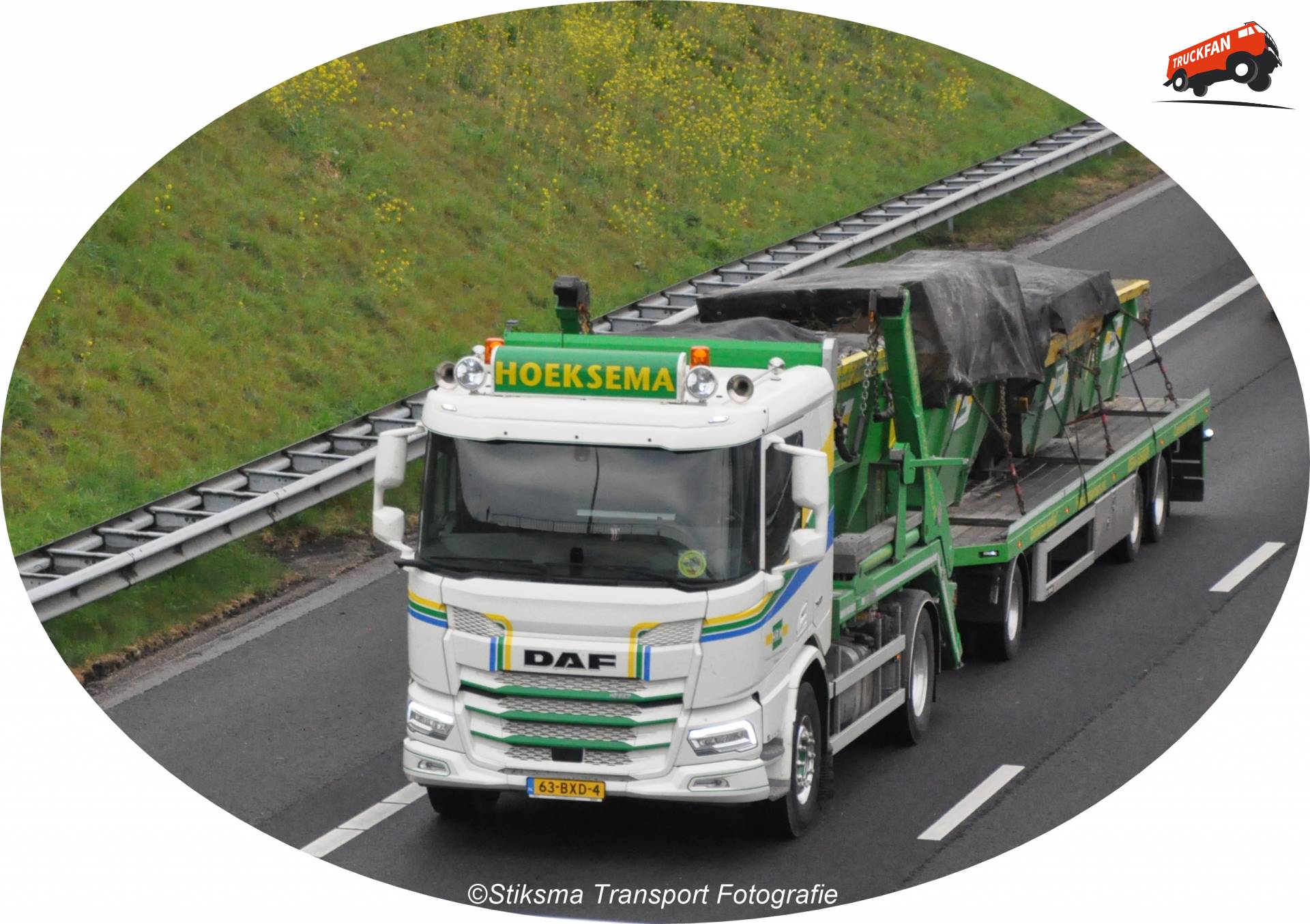 DAF XD vrachtwagen van Hoeksema HRM