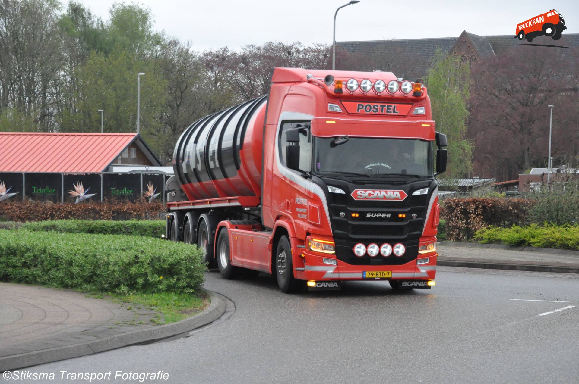 Scania S-serie truck van Postel