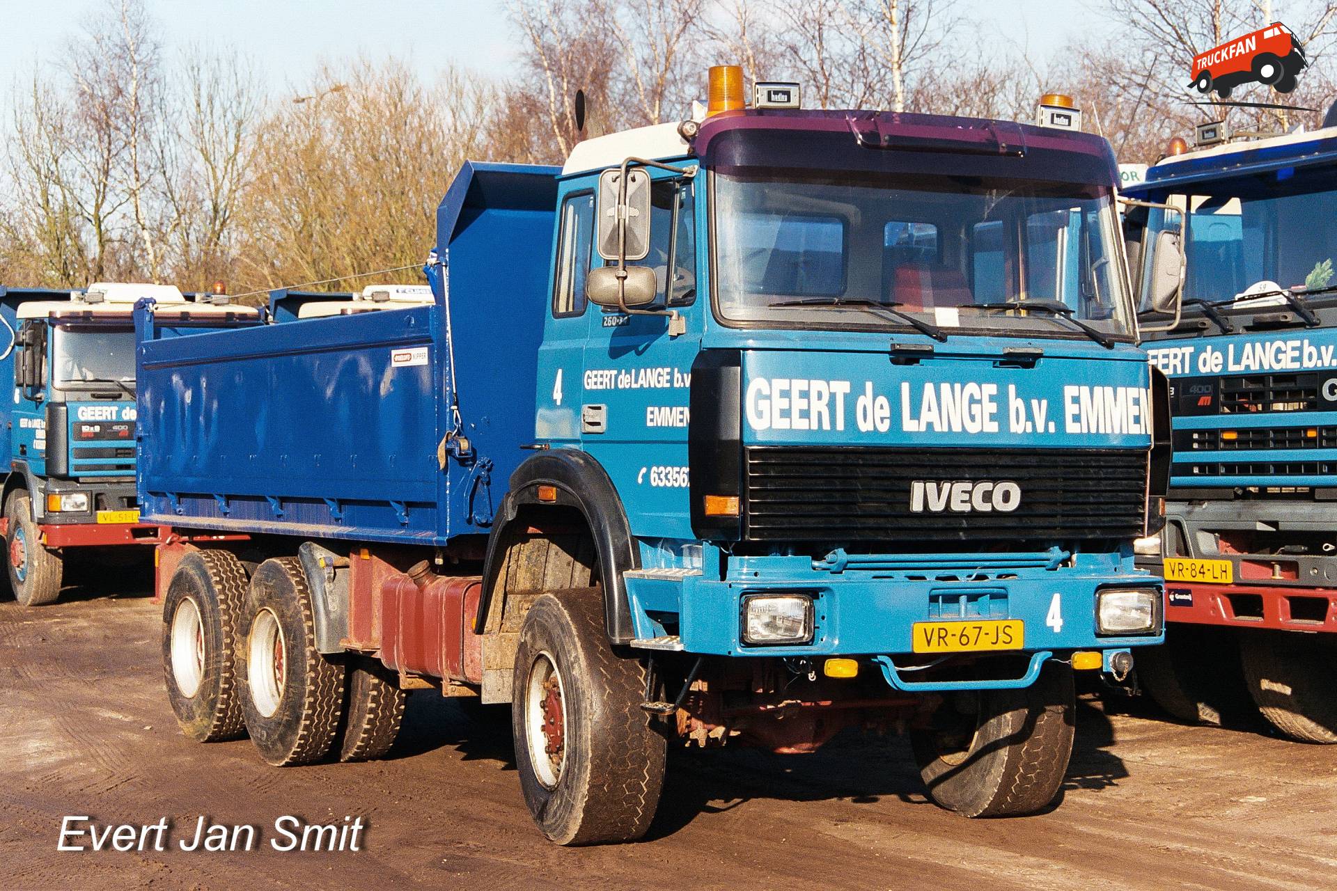 IVECO vlootnummer 4 van Geert de Lange.