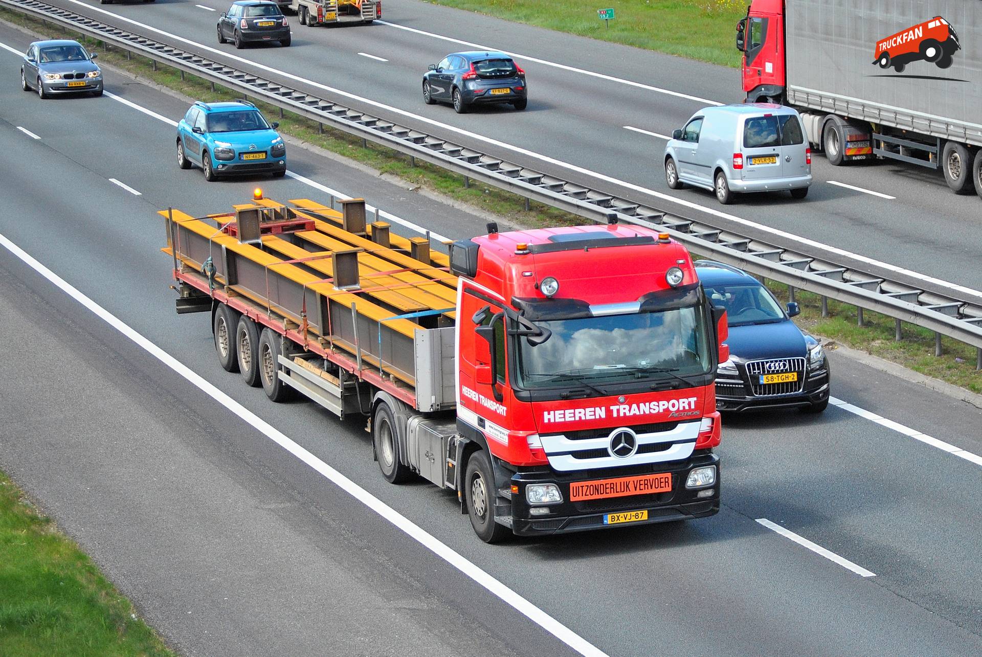 Mercedes Benz Actros MP3 Heeren Transport Roosendaal