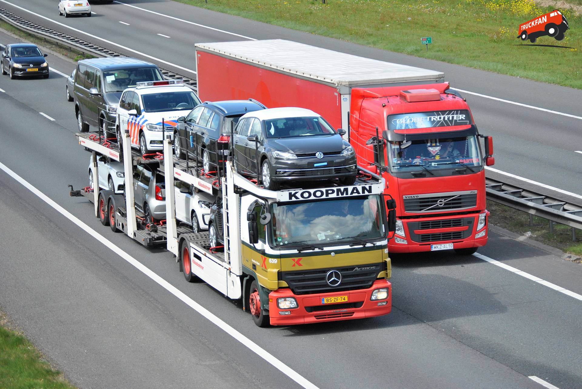 Mercedes Benz Actros MP2 Koopman Noordhorn