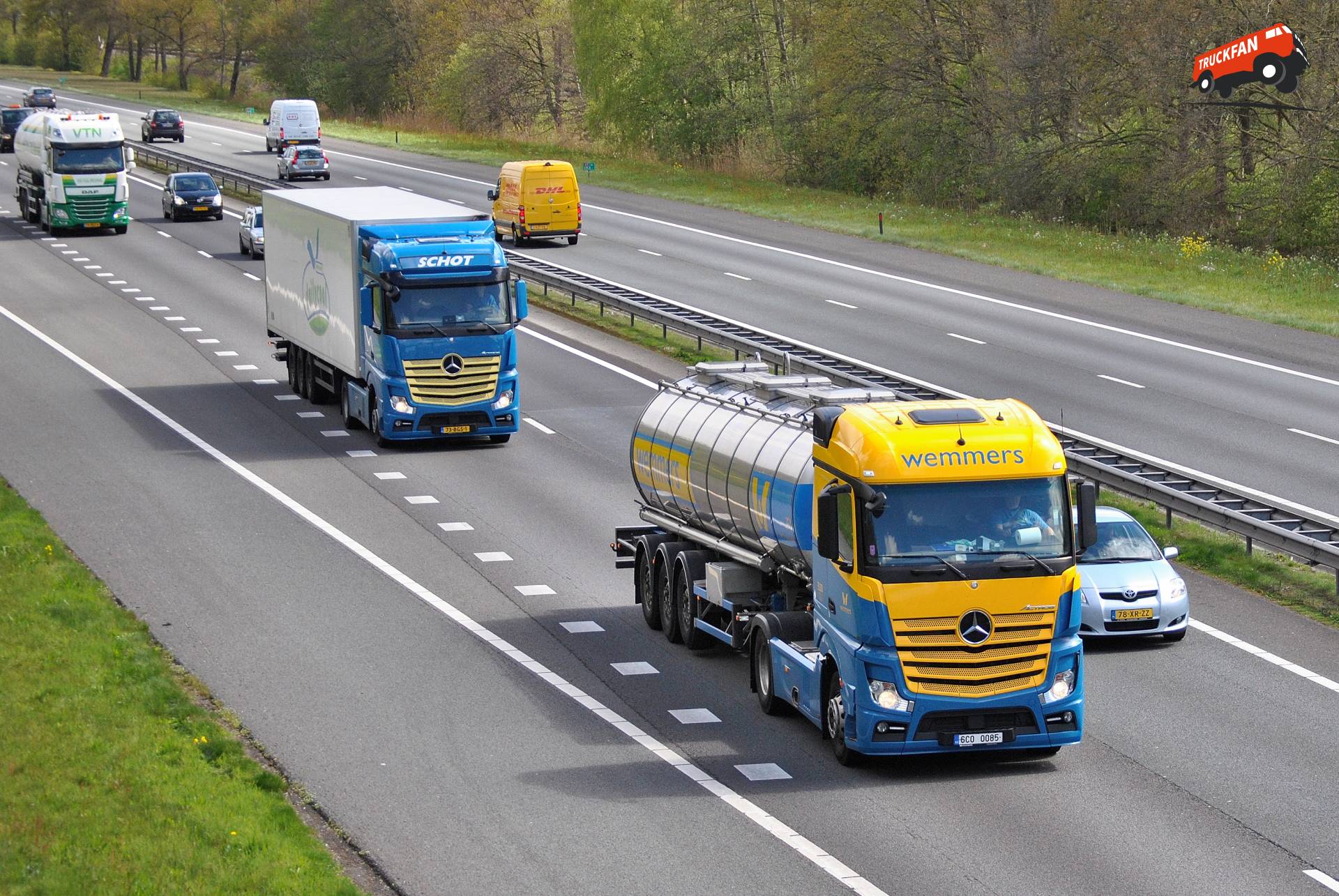 Mercedes Benz Actros MP4 Wemmers Bleskensgraaf