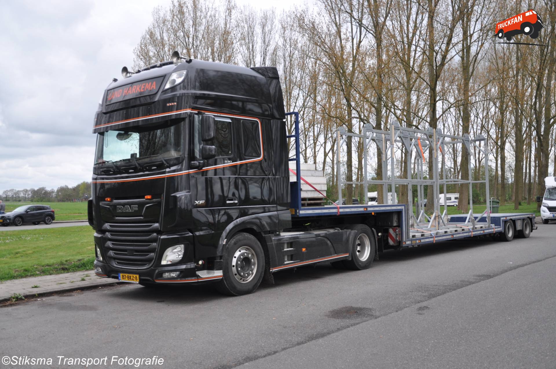 DAF XF vrachtwagen van Land Harkema