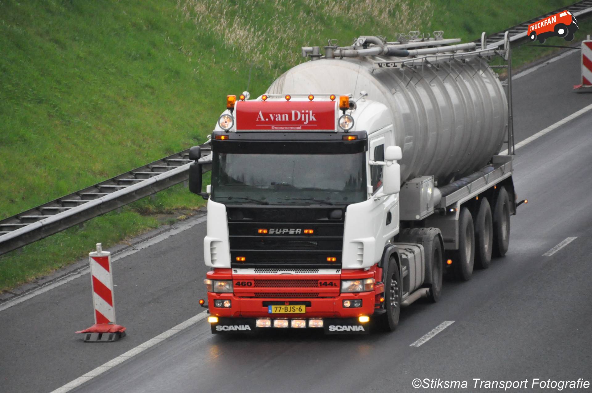 Scania 460 144L truck van A. van Dijk