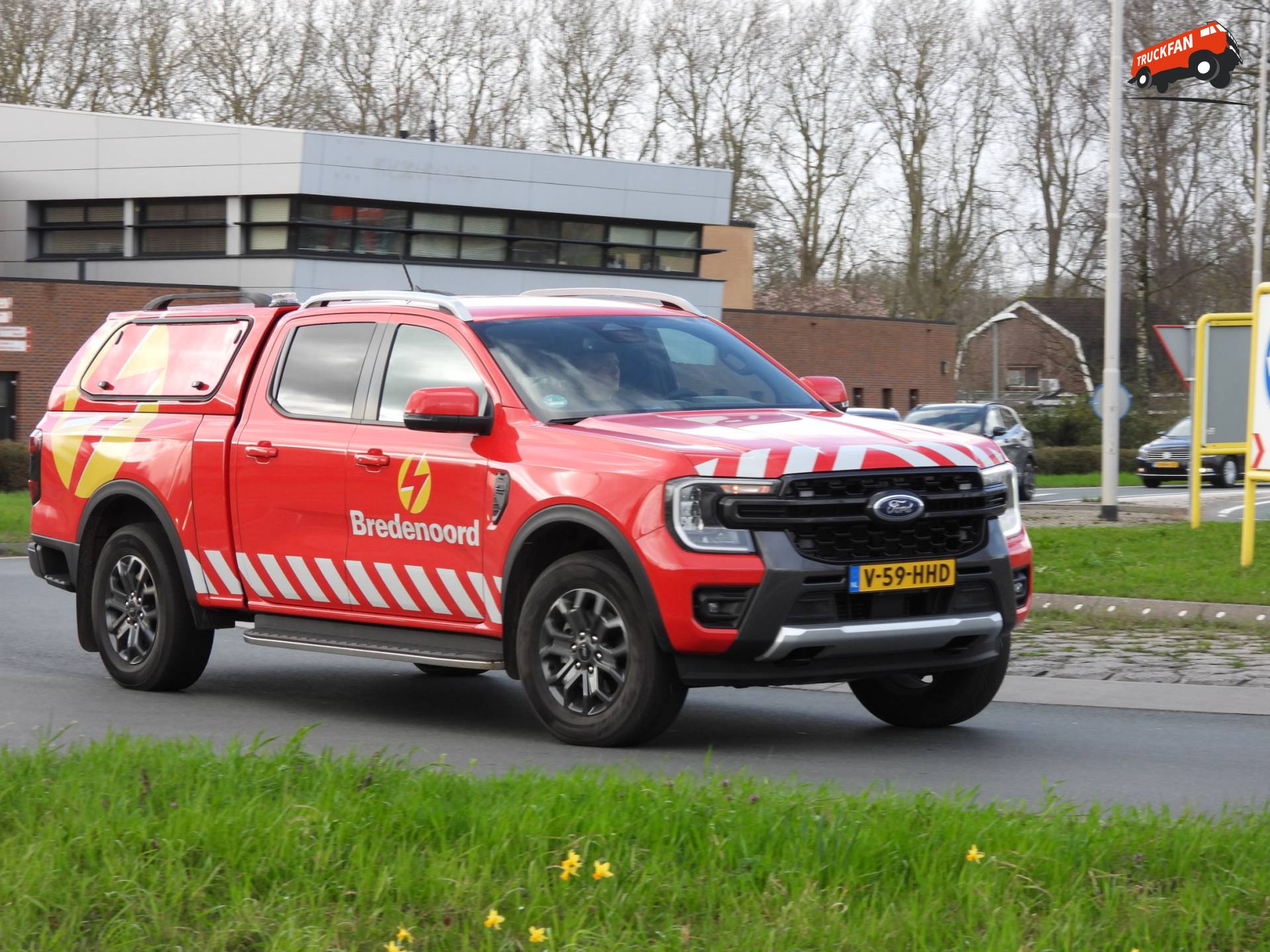 Ford Ranger gezien op Lopikerplein bij Schoonhoven 2026