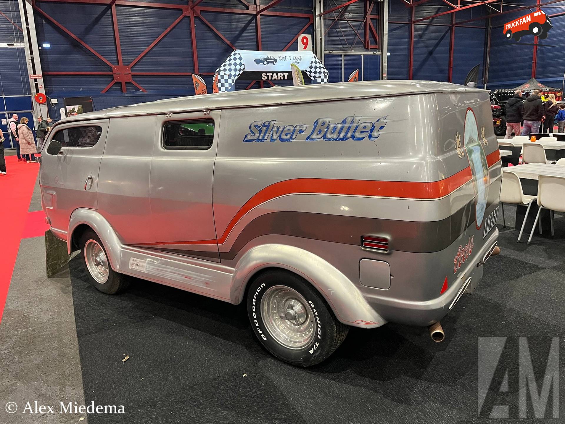 Silver Bullet GMC Rallywagon van Kloppenberg USA Cars