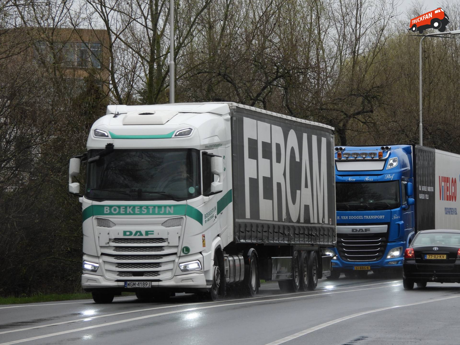 DAF XG vrachtwagen bij Henri Dunantplein 2026