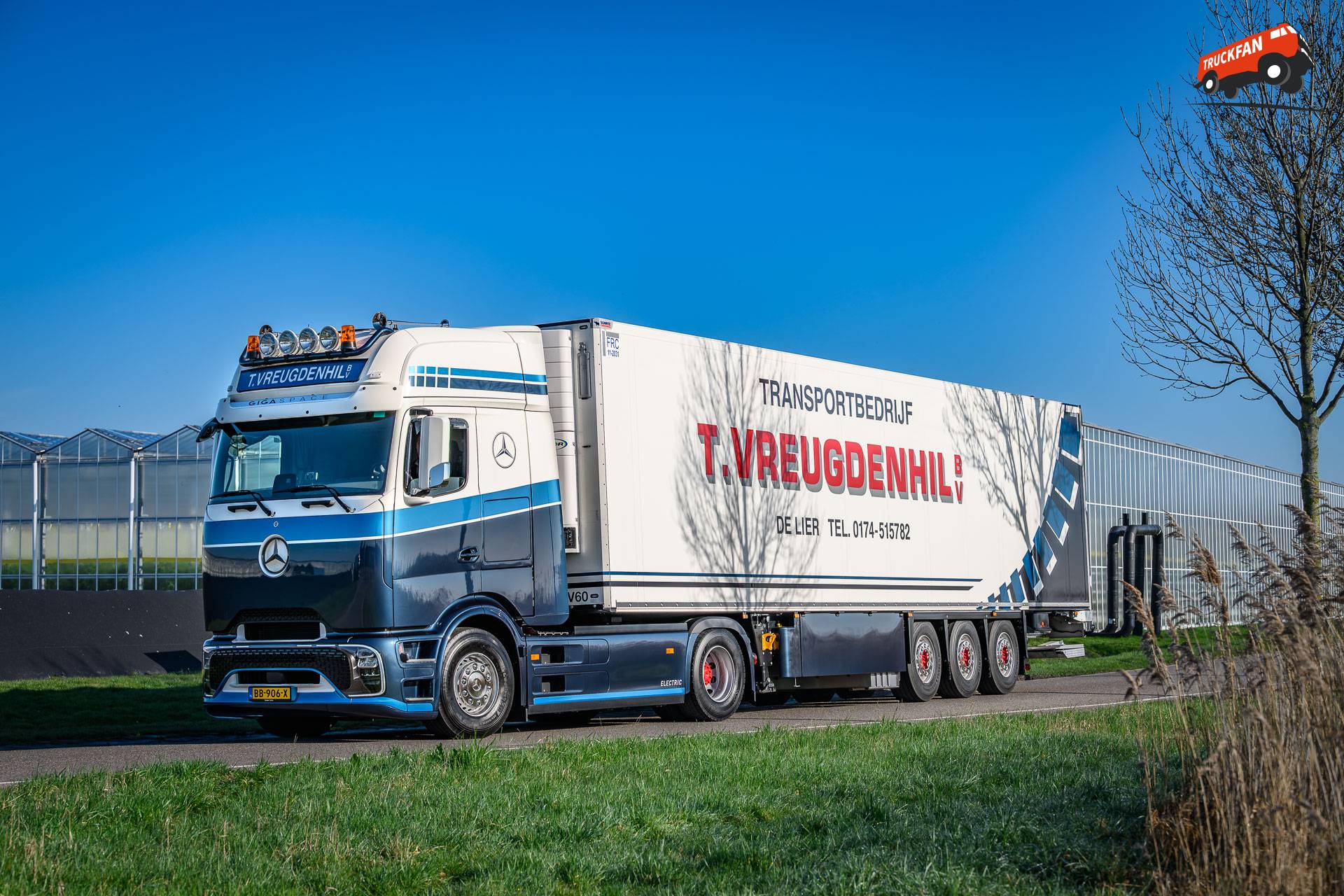 Mercedes-Benz eActros 600 elektrische trucks bij Transportbedrijf T. Vreugdenhil
