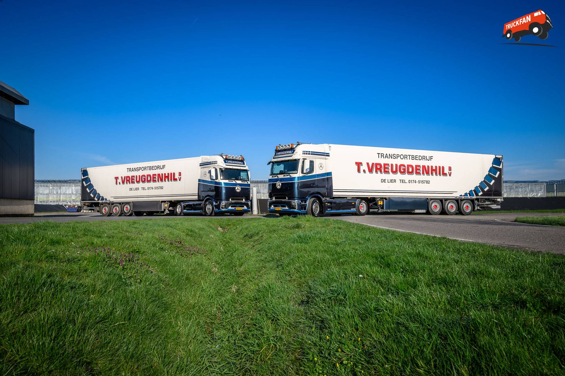 Twee Mercedes-Benz eActros 600 trucks bij Transportbedrijf T. Vreugdenhil