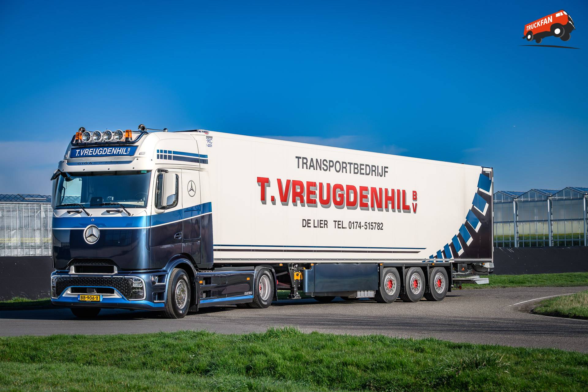 Mercedes-Benz eActros 600 trucks bij Transportbedrijf T. Vreugdenhil