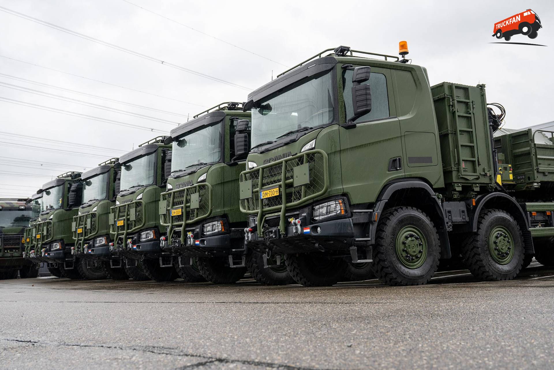 Nieuwe Scania werkplaats voor defensievoertuigen in Zwolle