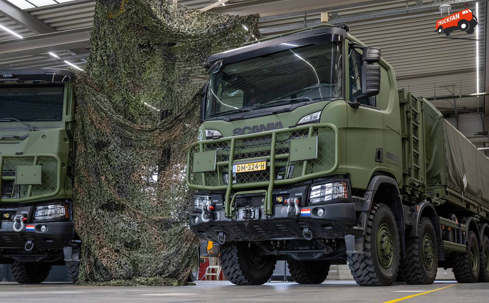 Samenwerking tussen Scania Nederland en Defensie voor onderhoud voertuigen