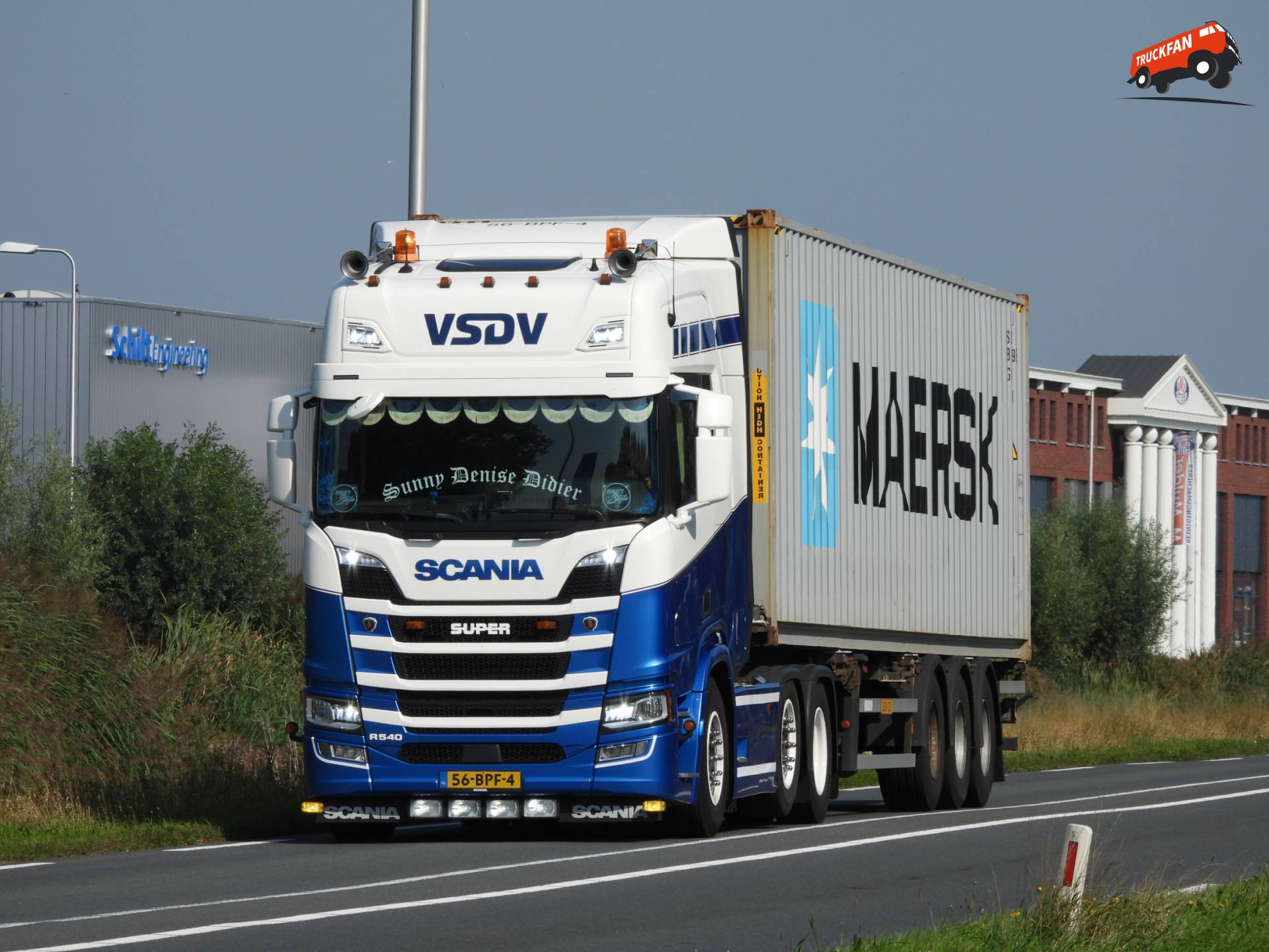 Scania R540 6x2 vrachtwagen uit 2020