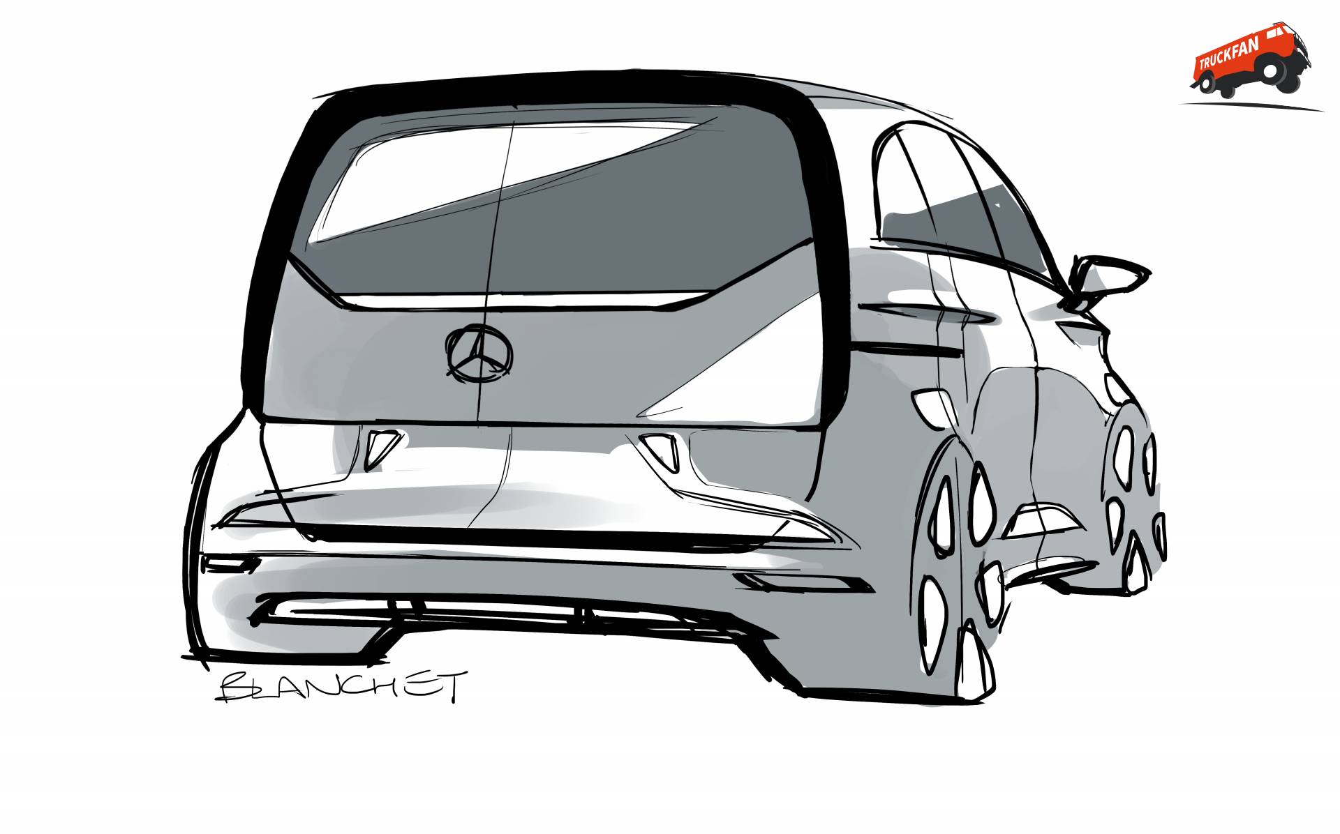 Mercedes-Benz VLE elektrische MPV met 800-volt technologie