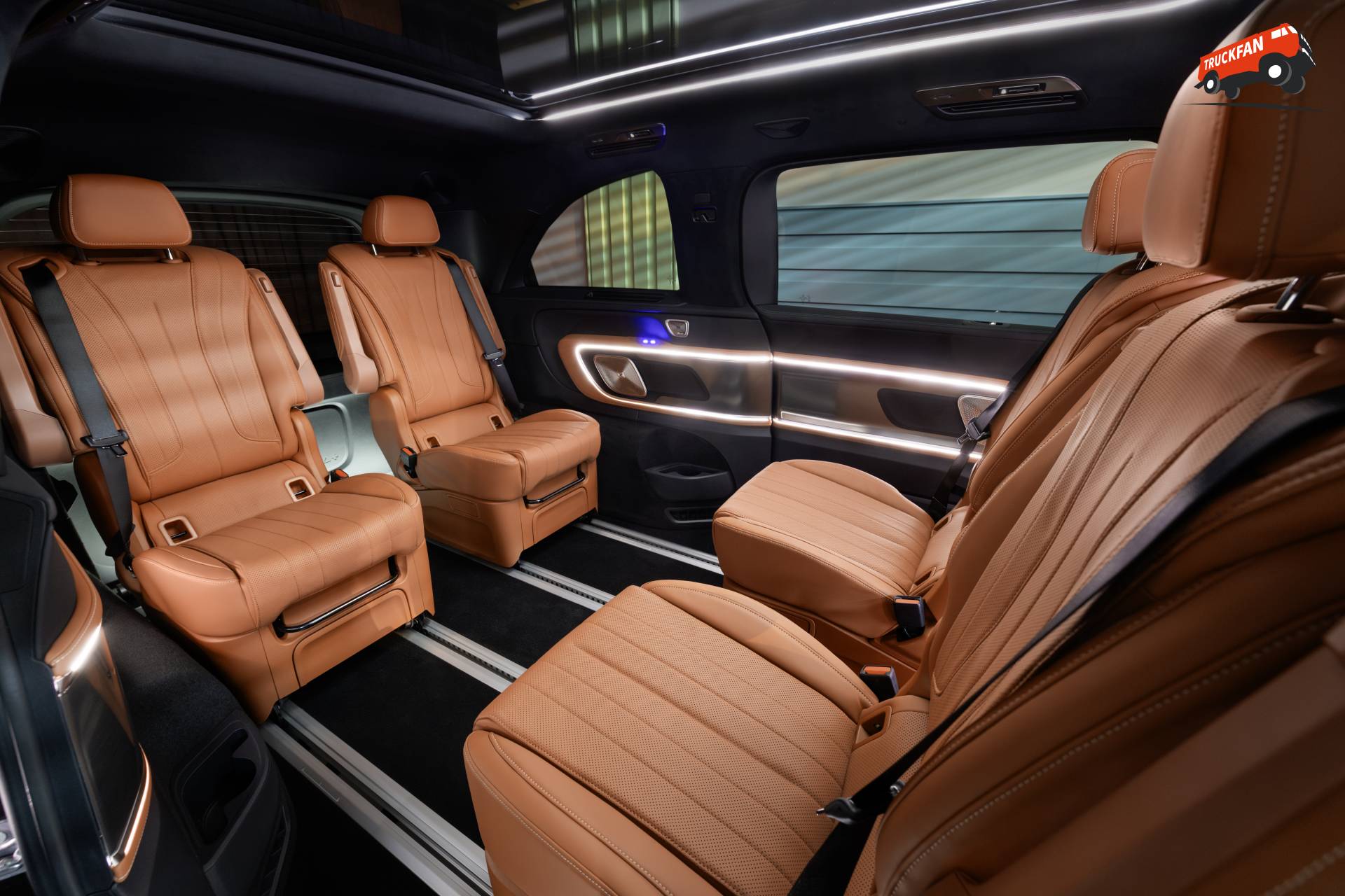 Mercedes-Benz VLE elektrische MPV interieurzicht