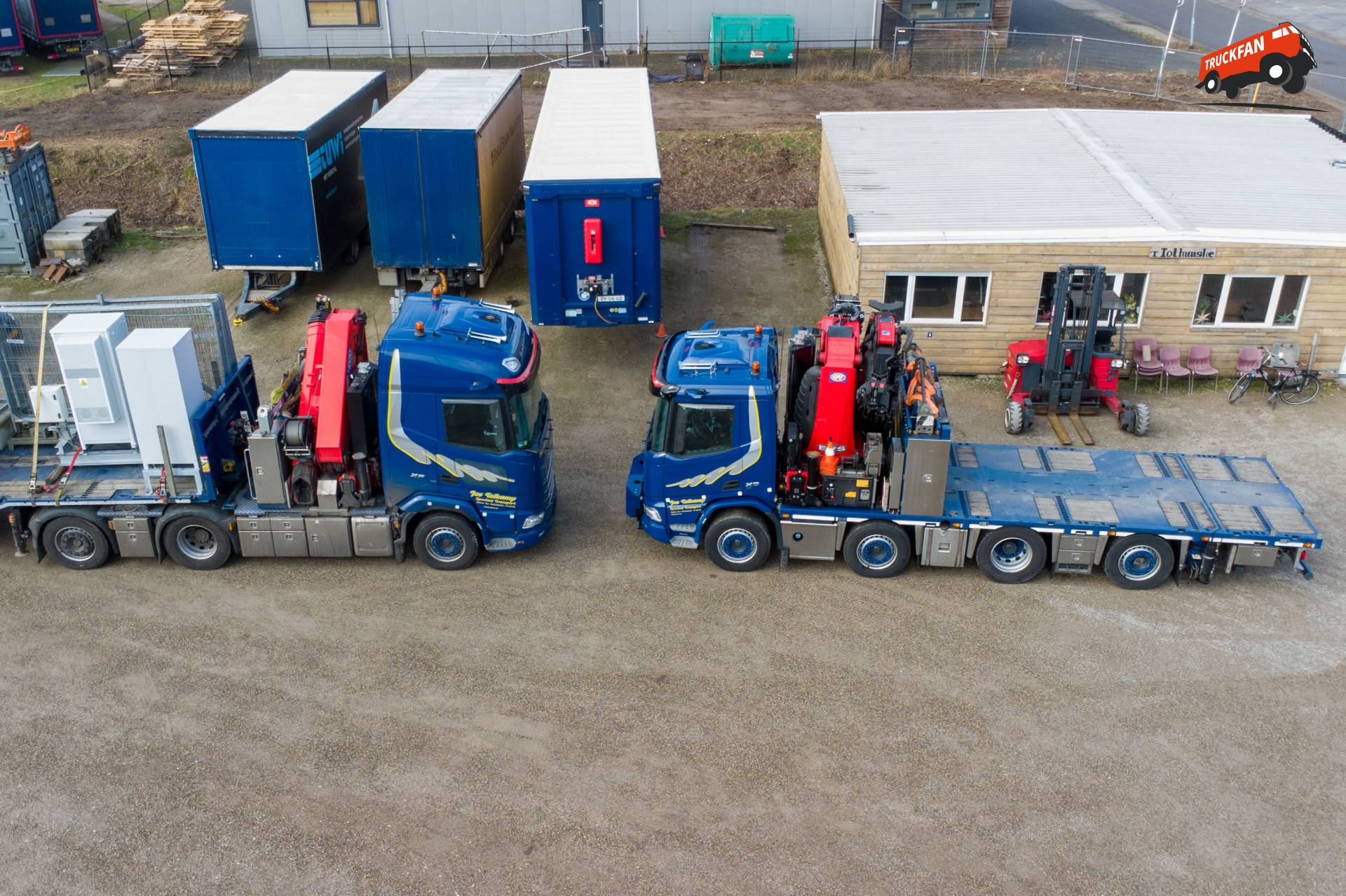 Jos Tolkamp Speciaal Transport modified DAF XD truck