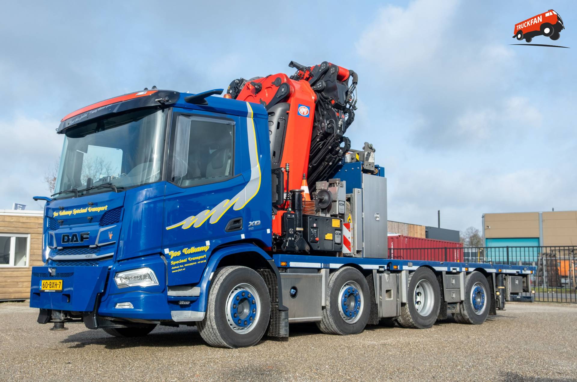 Jos Tolkamp Speciaal Transport aangepaste DAF truck