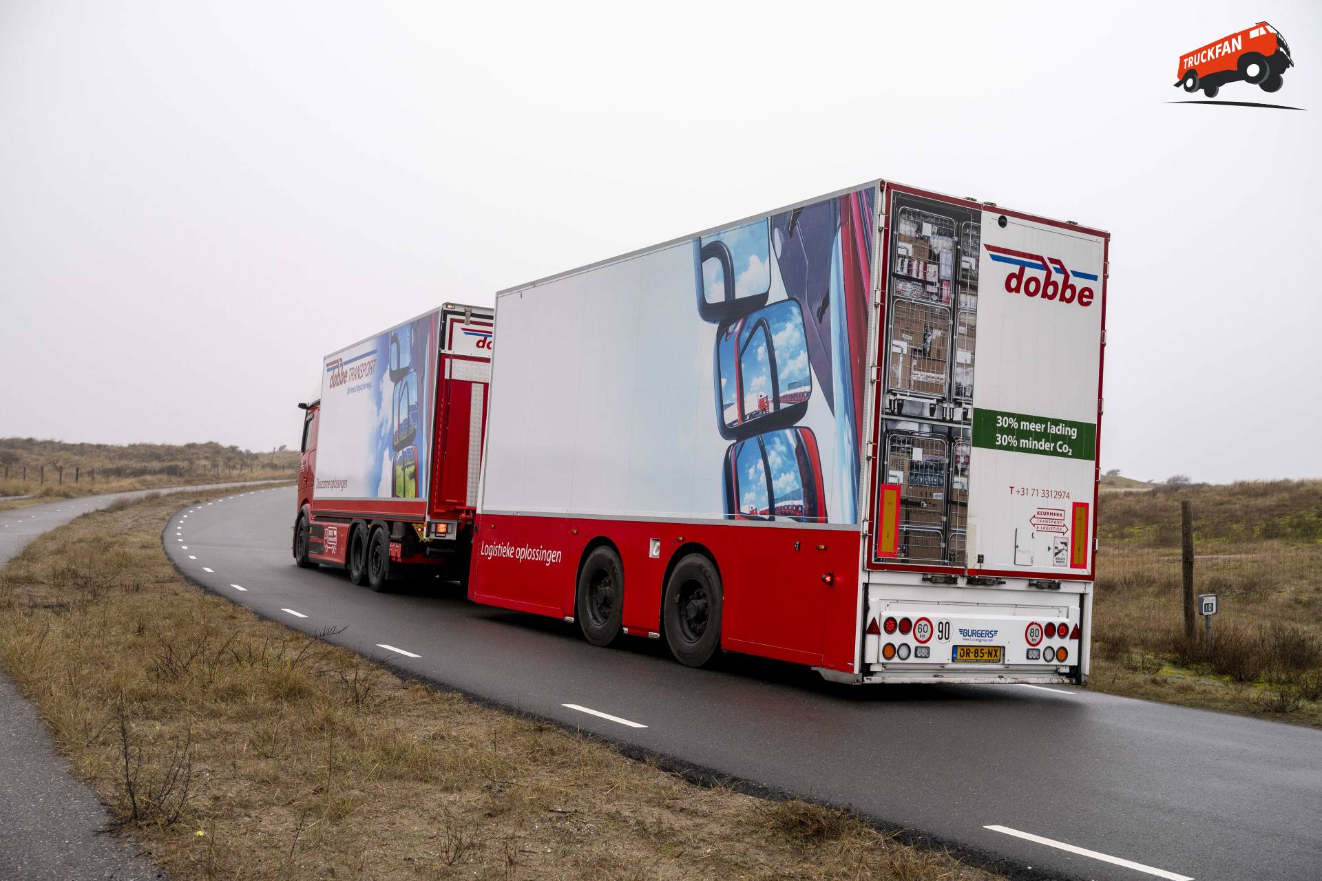 Mercedes-Benz eActros 600 elektrische truck bij Dobbe Transport