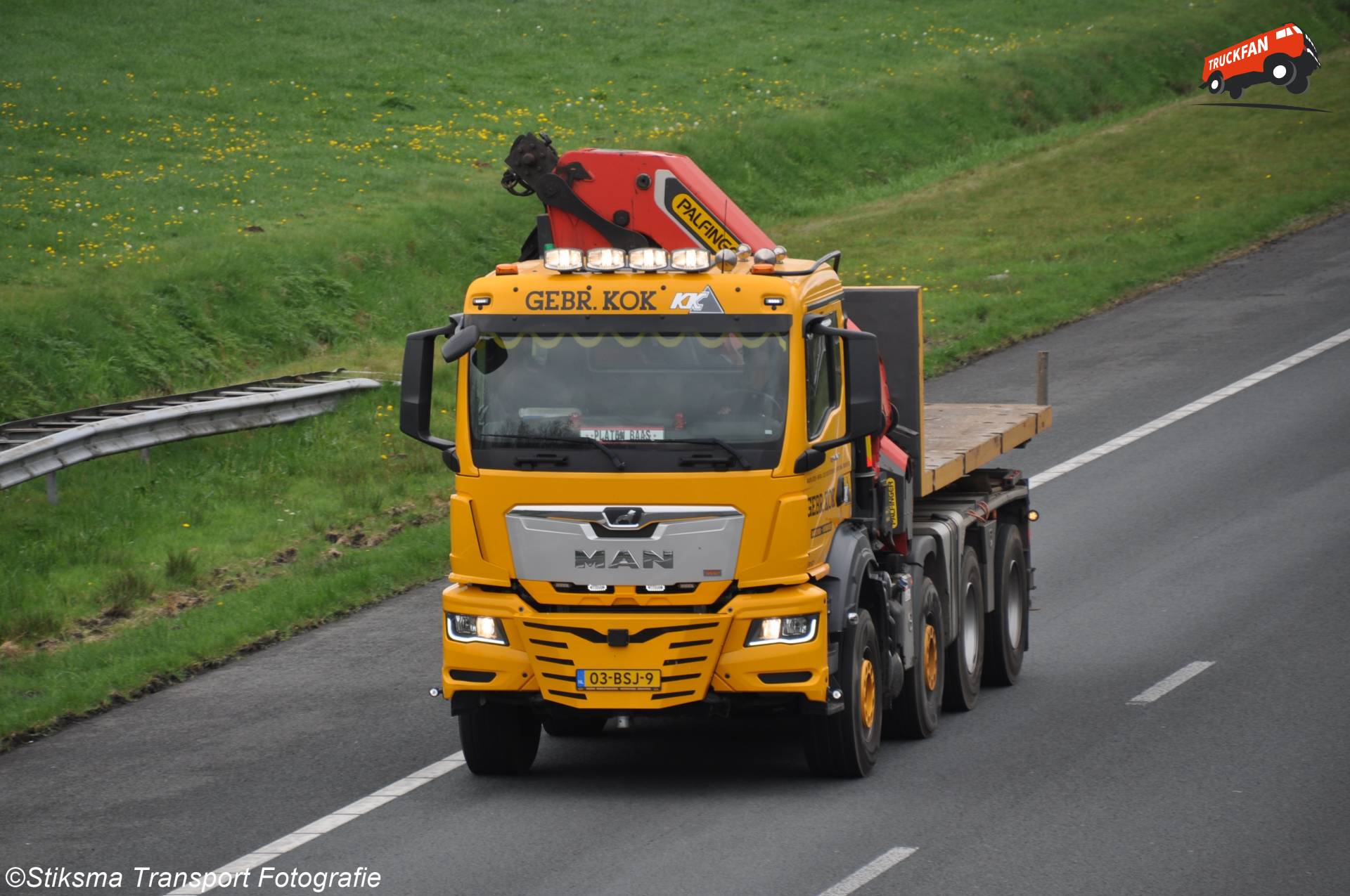MAN TGS vrachtwagen bij Gebr. Kok