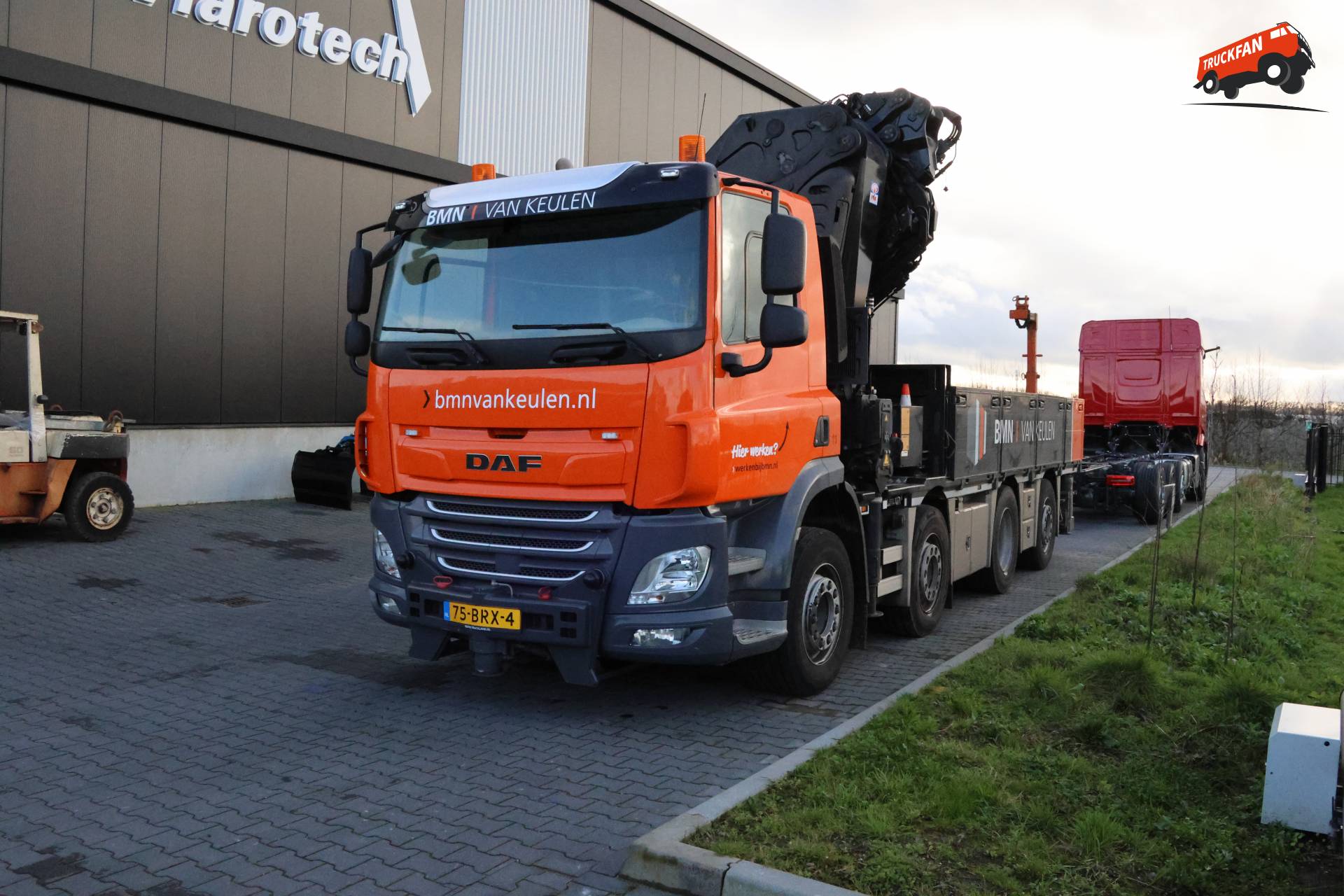 DAF CF Euro 6 vrachtwagen van BMN van Keulen