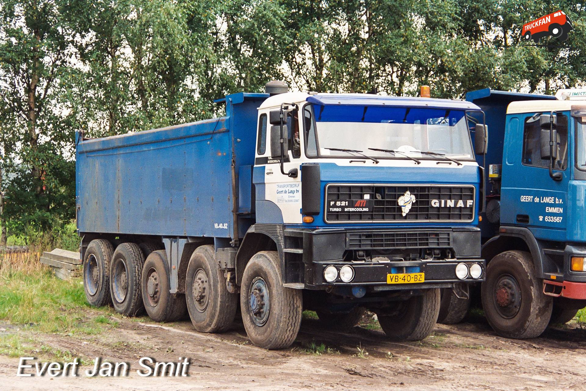 Ginaf F521 10x8 Kipper van Geert de Lange