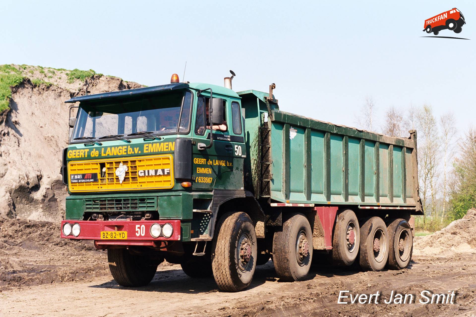 Ginaf F521 truck van Geert de Lange