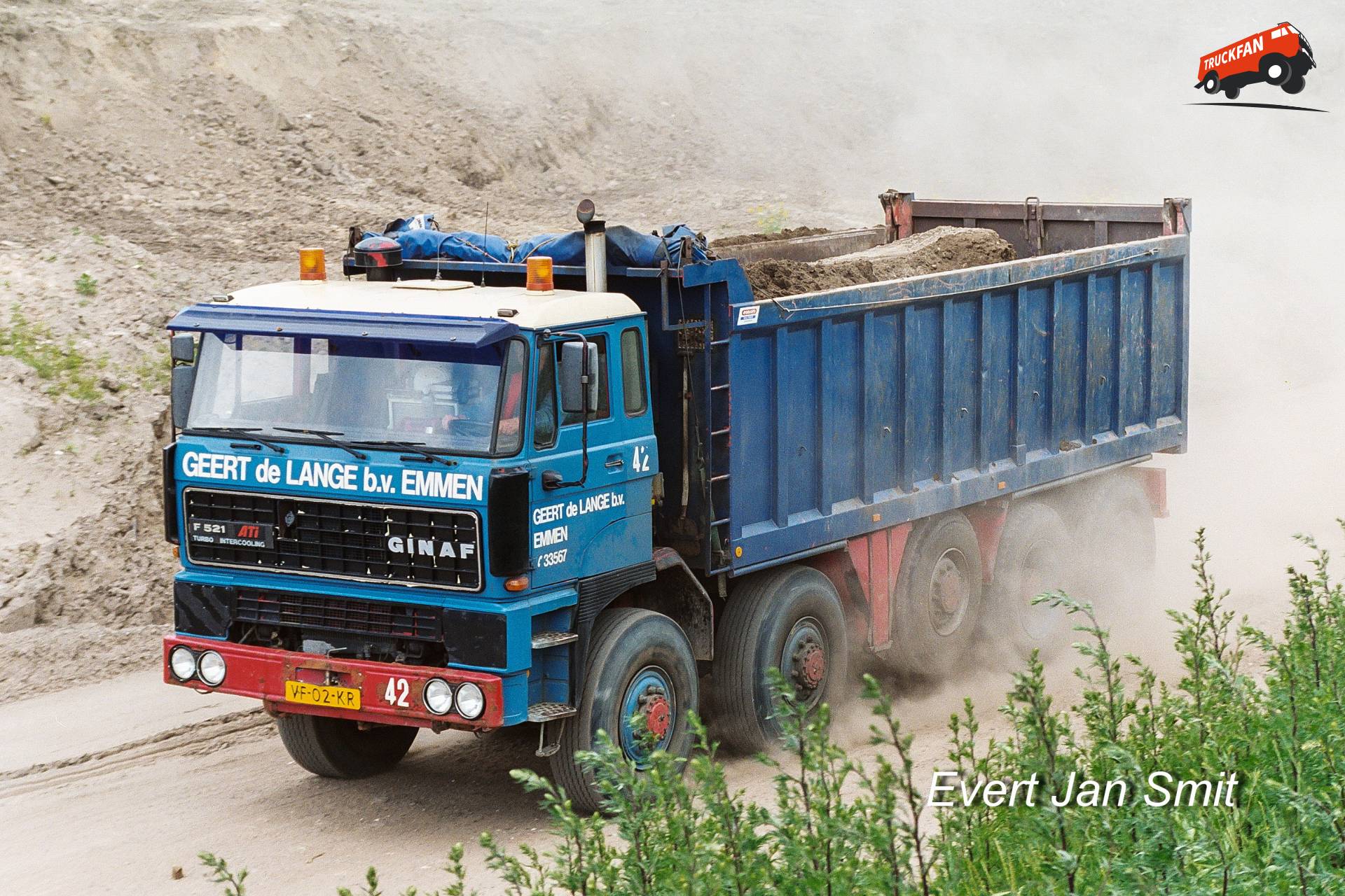 Auto 42 Ginaf F521 truck