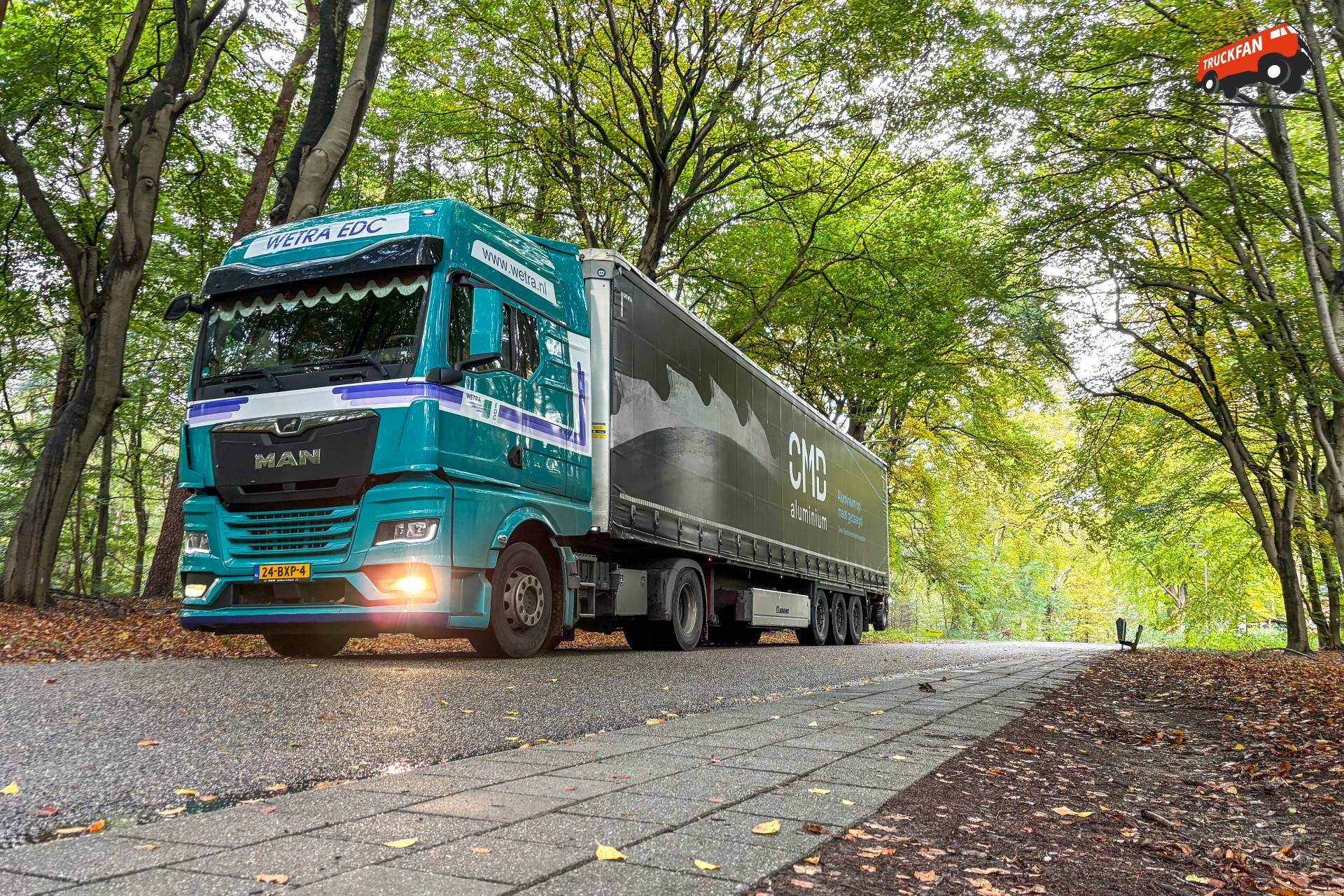 MAN TGX Wetra EDC European Distribution Centre Nieuw-Amsterdam