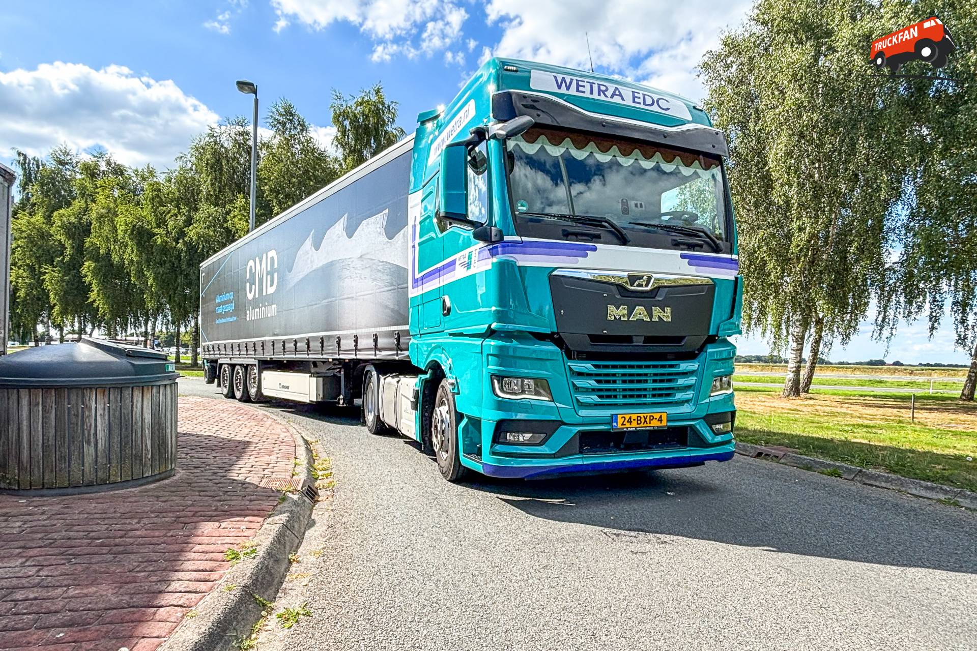 MAN TGX Wetra EDC European Distribution Centre Nieuw-Amsterdam