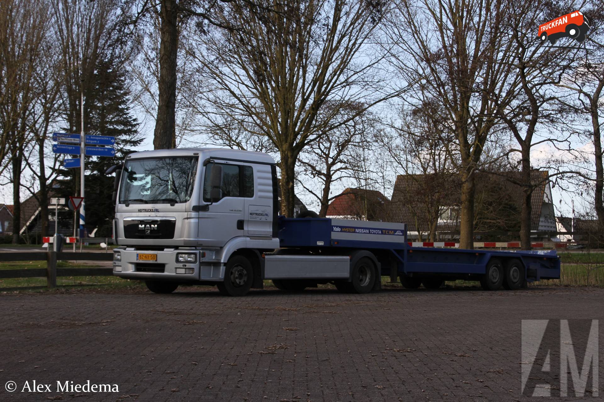 MAN TGL van heftrucks frl