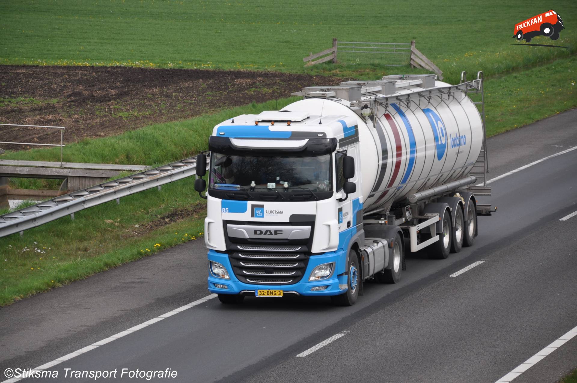 DAF XF Euro 6 vrachtwagen van Lootsma