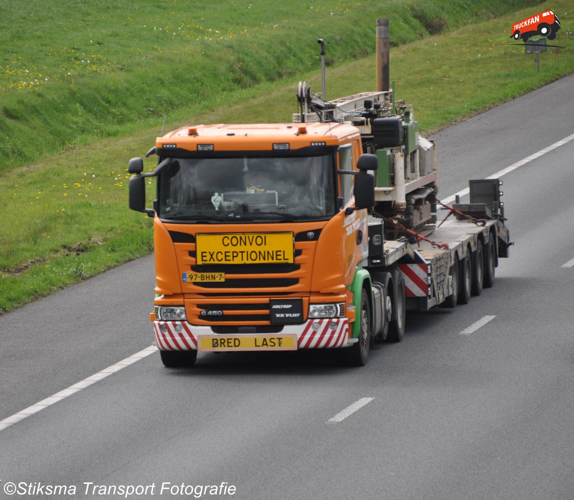Scania G450 speciaal transport voertuig
