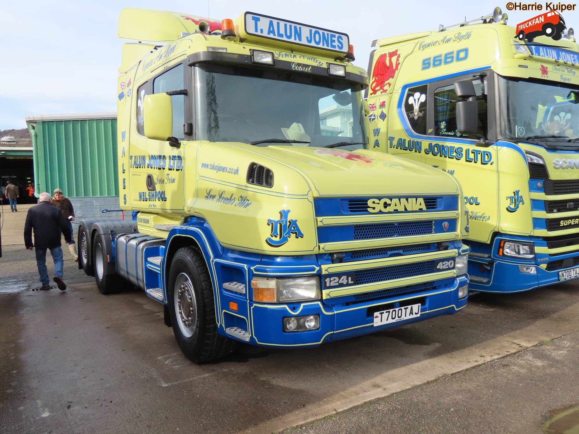Scania T124 truck at World Tractor Show 2026