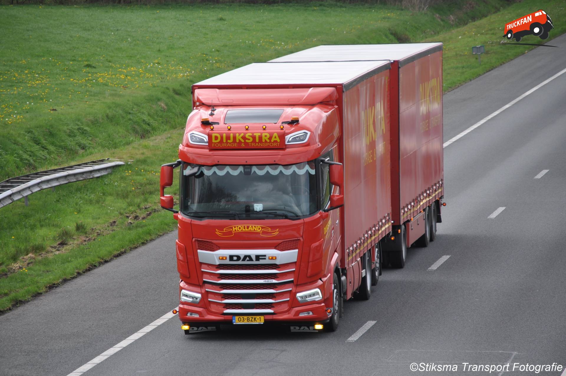 DAF XG vrachtwagen van Dijkstra Transport