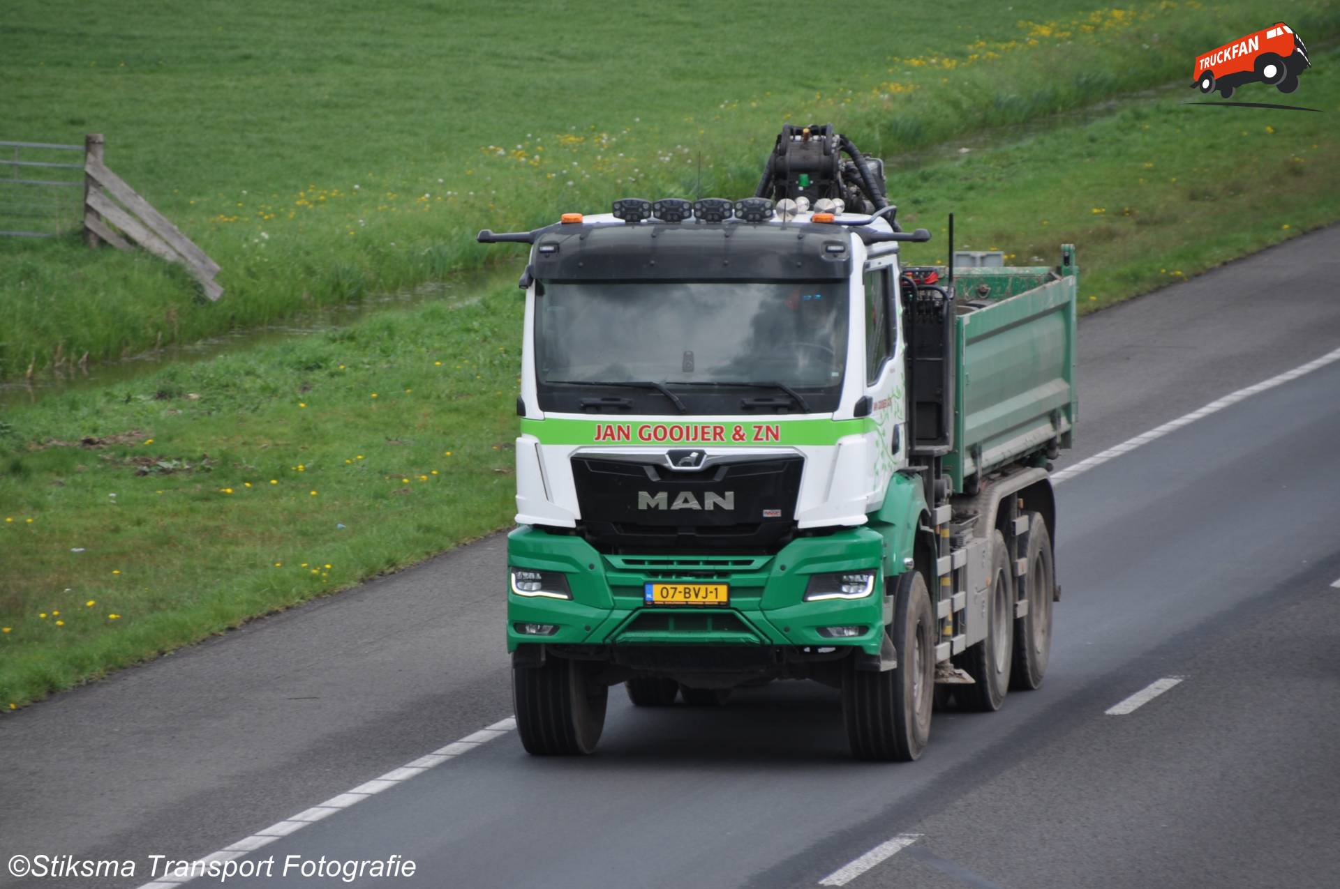 MAN TGS kipper van Jan Gooijer & Zn