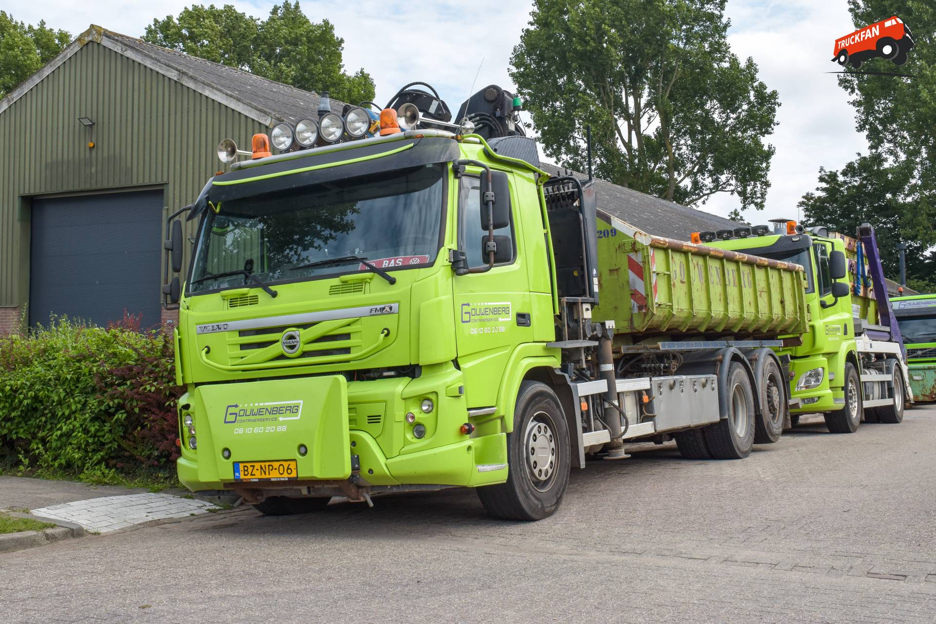 Volvo FMX Gouwenberg Containerservice Schagen