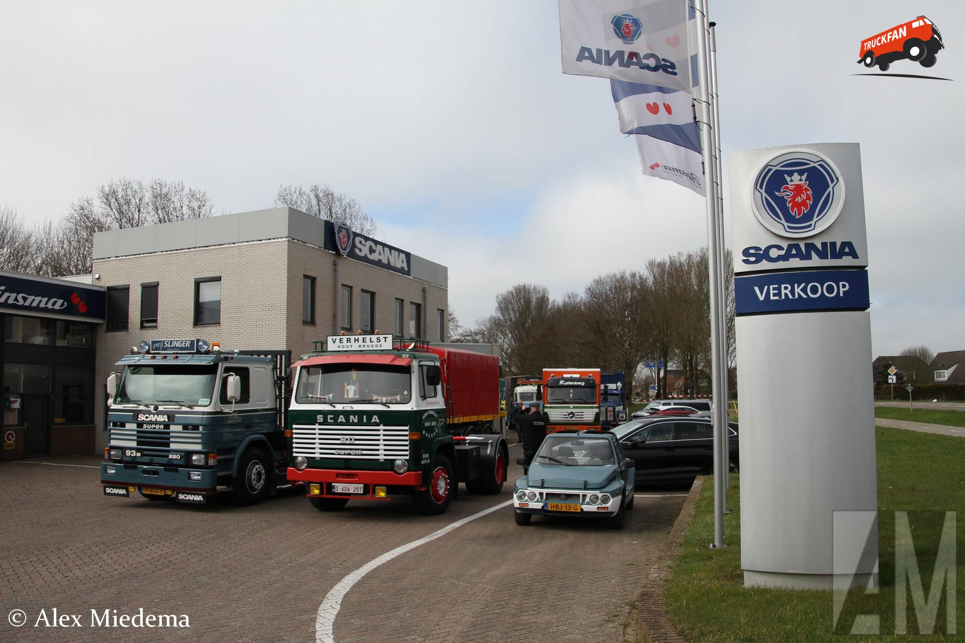 Scania 93, Scania 80, and Mega Tjaffer at Trucks on Tour 2026