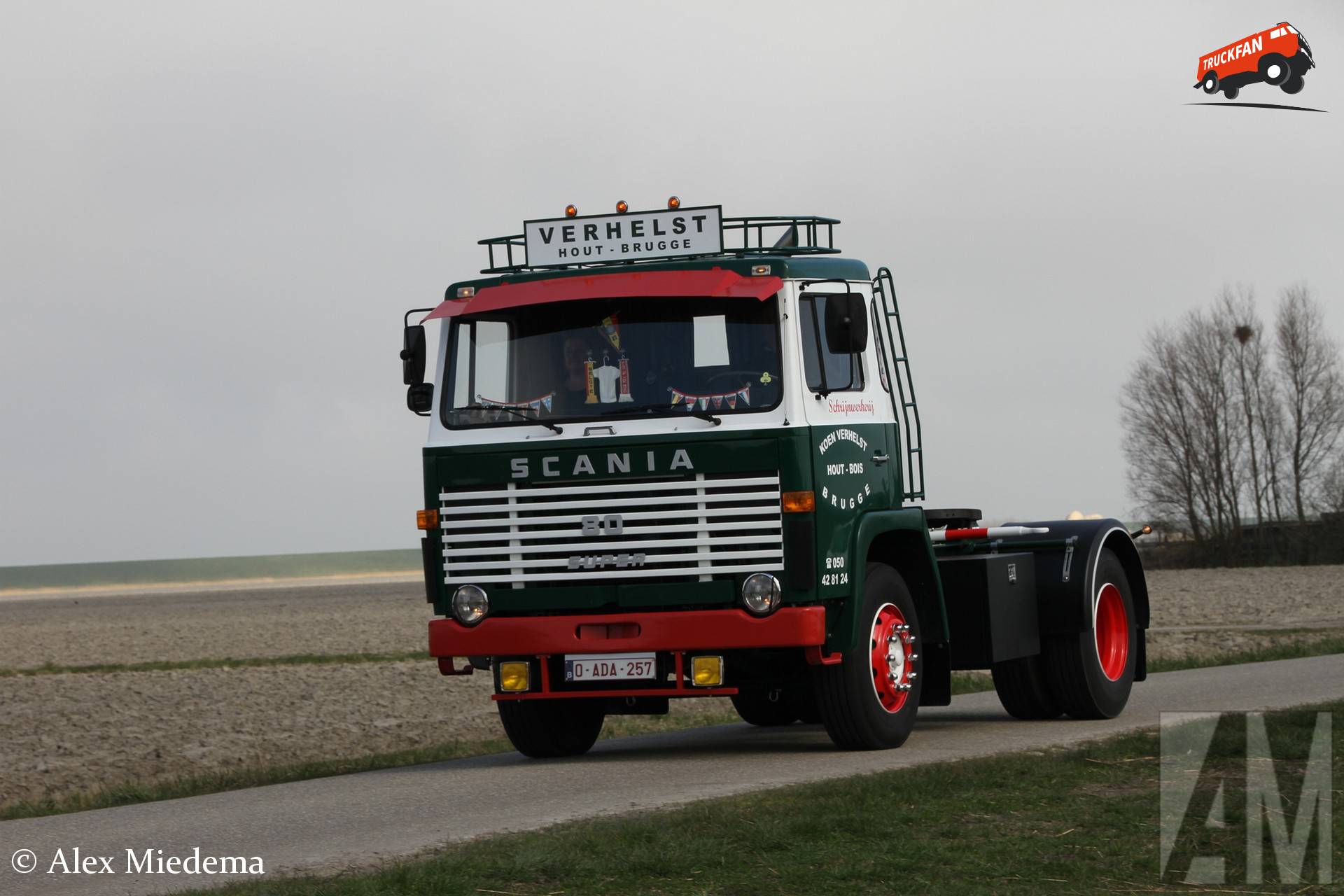 Scania LB80 Super with license plate 0-ADA-257